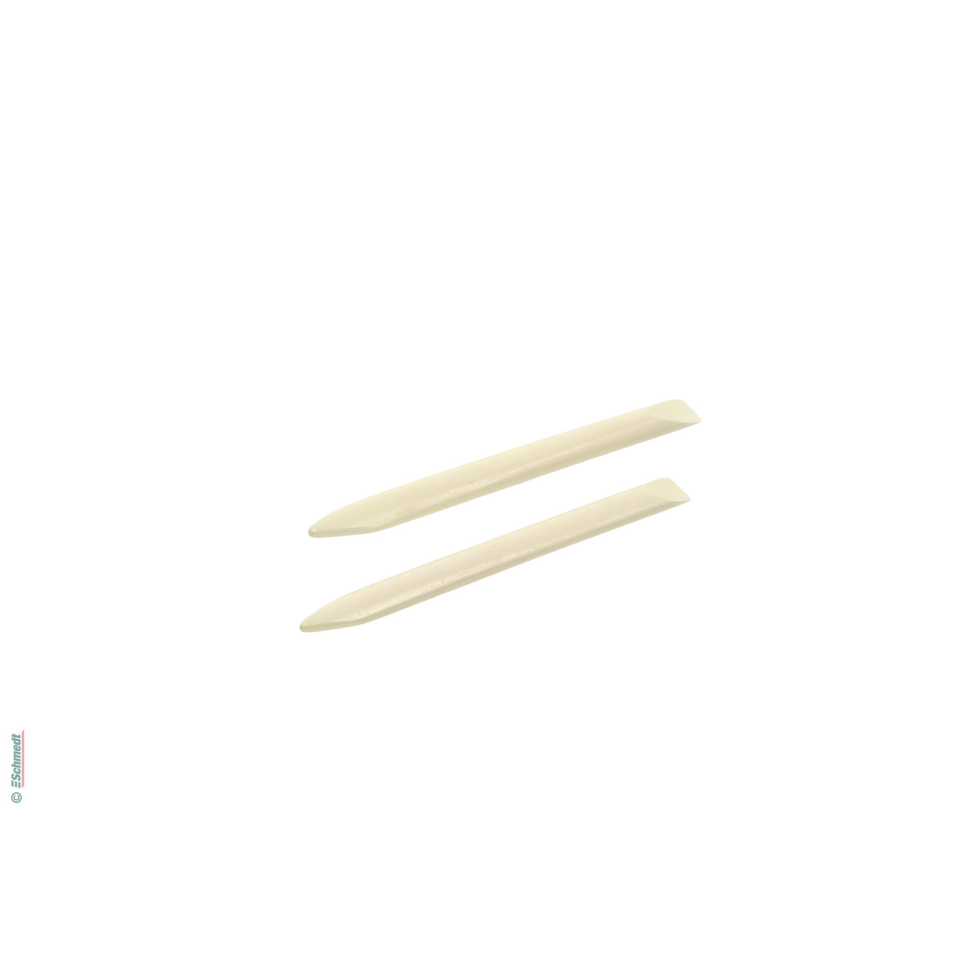 Bonefolder, pointed - Total length (in mm) 100 - essential tool for bookbinders and conservators for making strong sharp creases in paper, p...