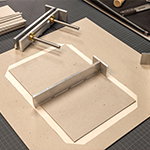 Buchdecken herstellen mit dem Deckenmachwinkel