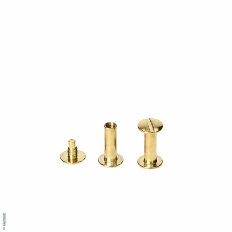 Binding screws standard quality - Filling height (in mm) 15 - Applications: With binding screws (screw posts), books, brochures and loose-le...