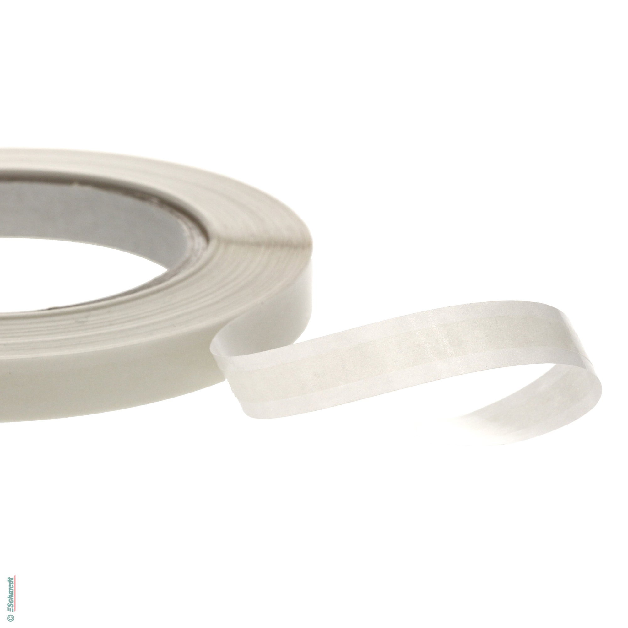 PräFix 660 - double-sided fingerlift tape - Width (in mm) 6(/12) mm - self-adhesive lock of jiffy bags, mounting displays, use in form and c... - image-1