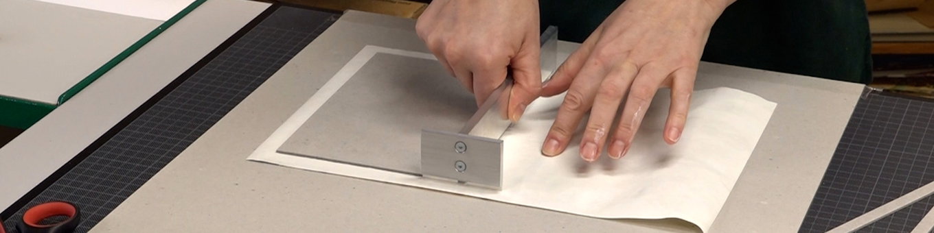 Tutorial DIY Buchdecke