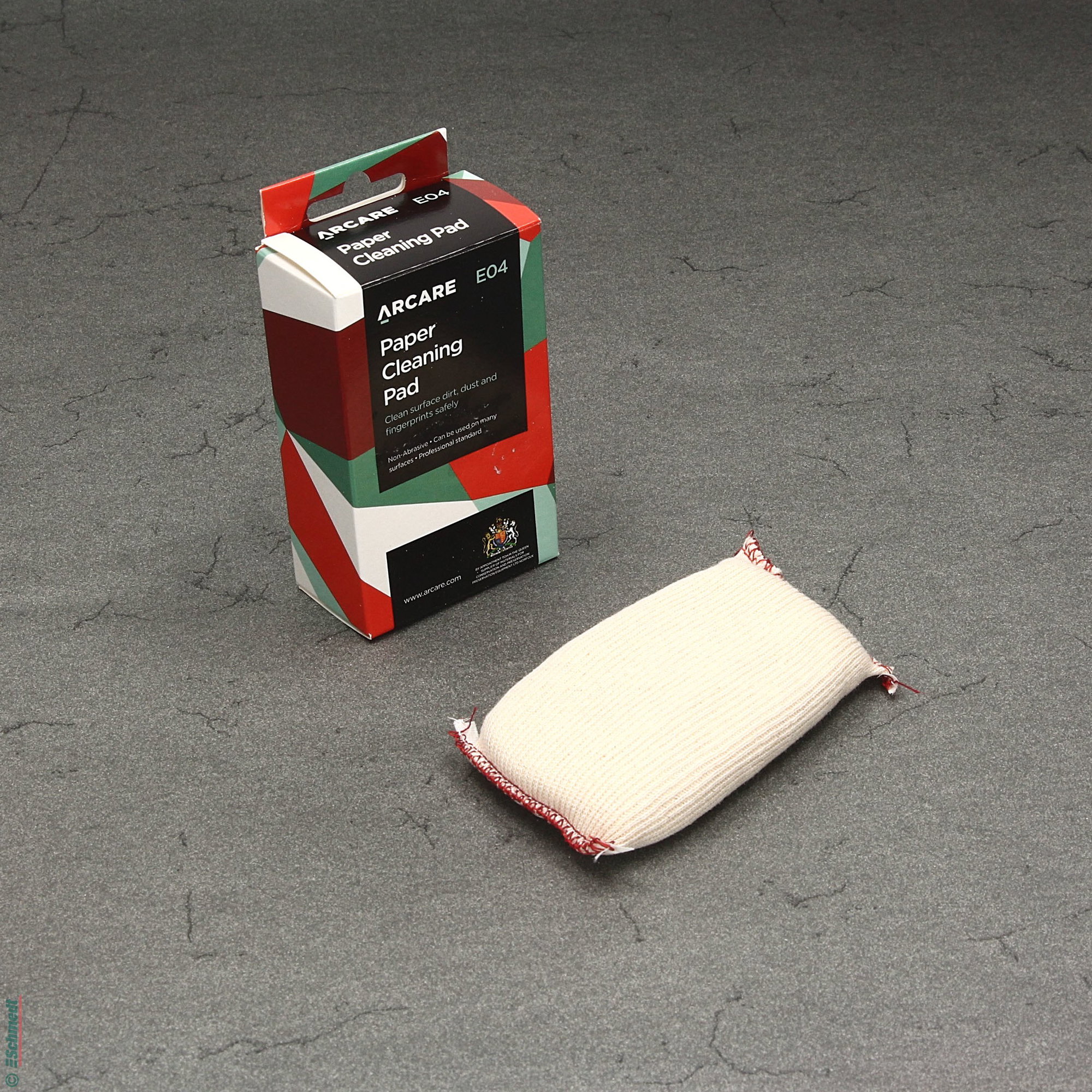 Coussinet à nettoyer du papier - Taille: 120 x 50 mm - pour nettoyer des produits de papier poussiéreux, salis et moisis... - image-2