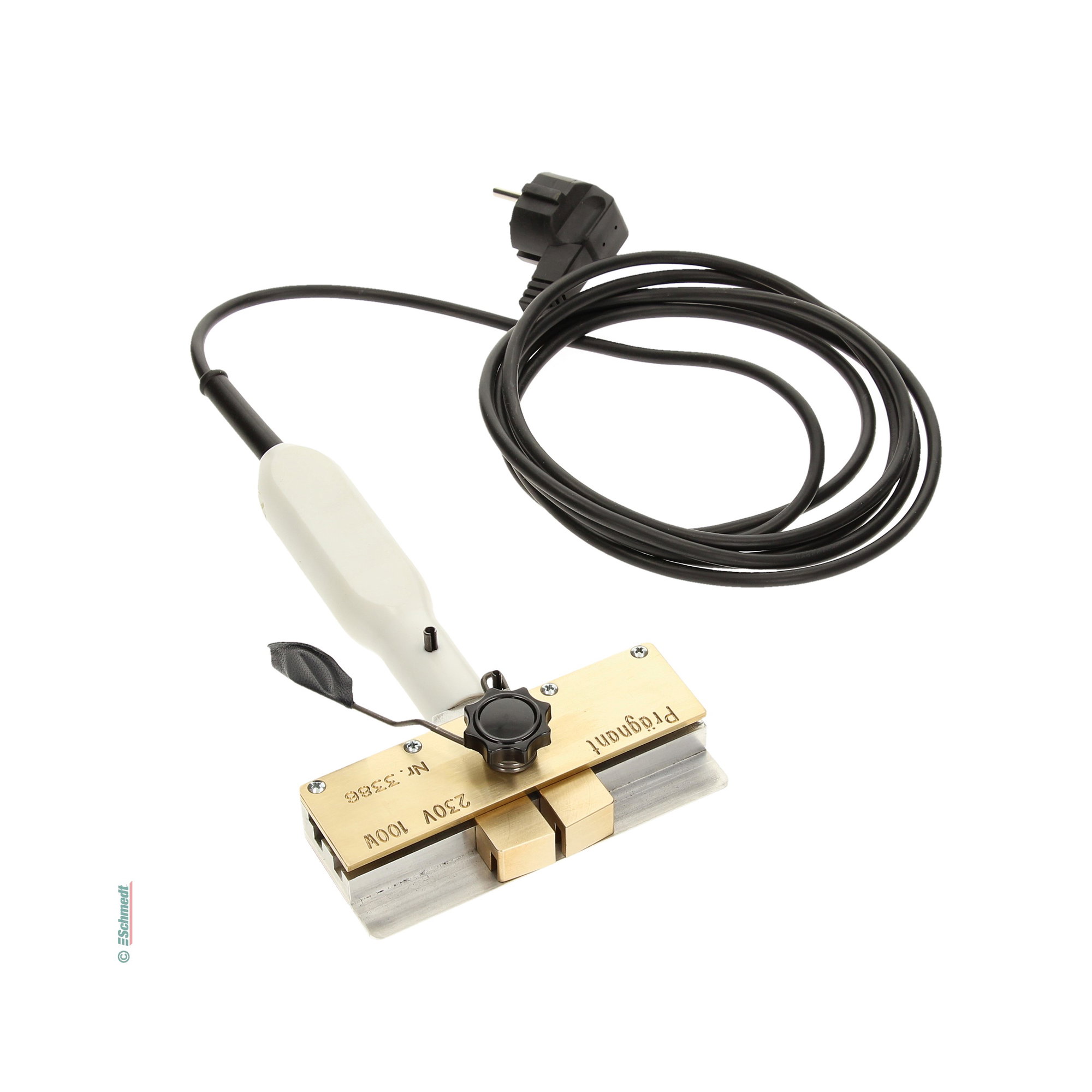 Componedor de 90 mm de ancho - con sistema de cierre - para sujeción de los caracteres en el estampado en caliente. A utilizar con un termos... - imagen-1