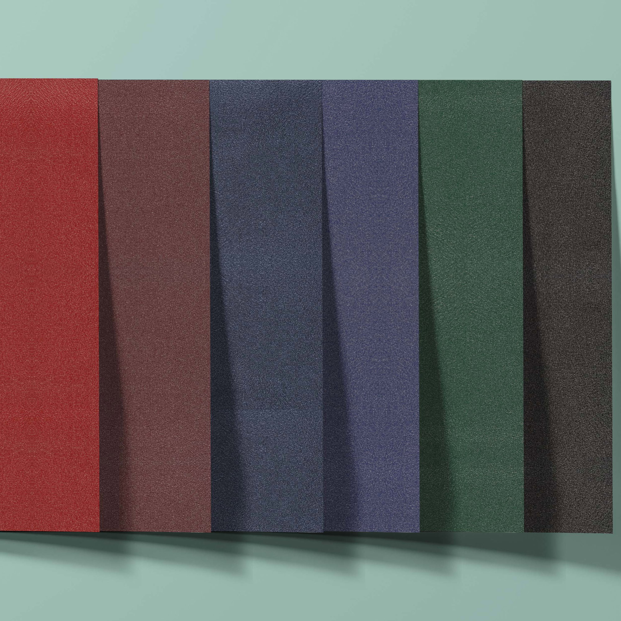 Arbetex | Kunstleder - mittelschwer mit grober Narbung - Anwendungen: für Bucheinbände, Speisekarten, Notizbücher, Ordner, Mappen, Schuber, ... - Bild-1