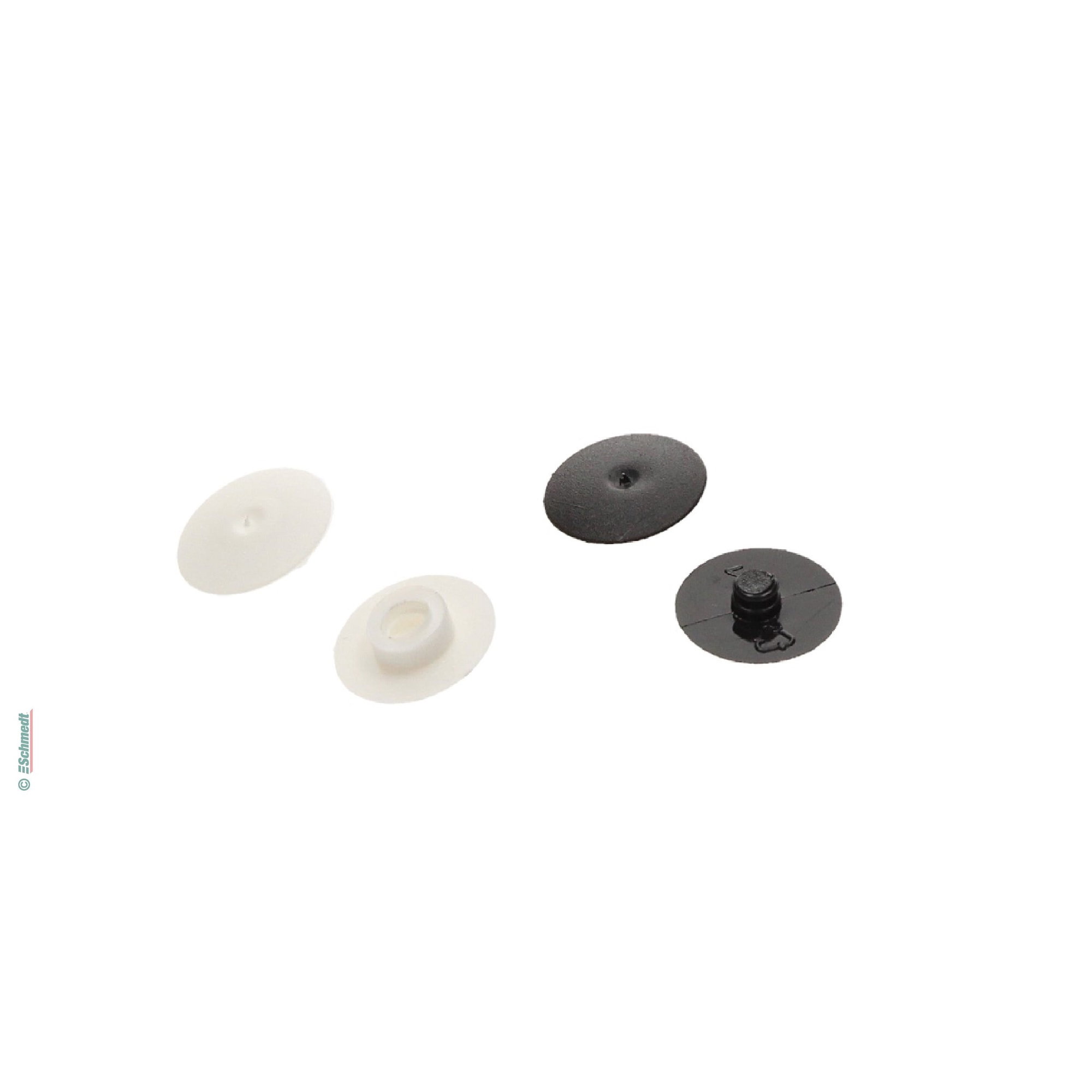 Rivet en plastique - pour relier en permanence - pour relier en permanence relier des feuillets mobiles, éventails d'échantillons, chemises ...