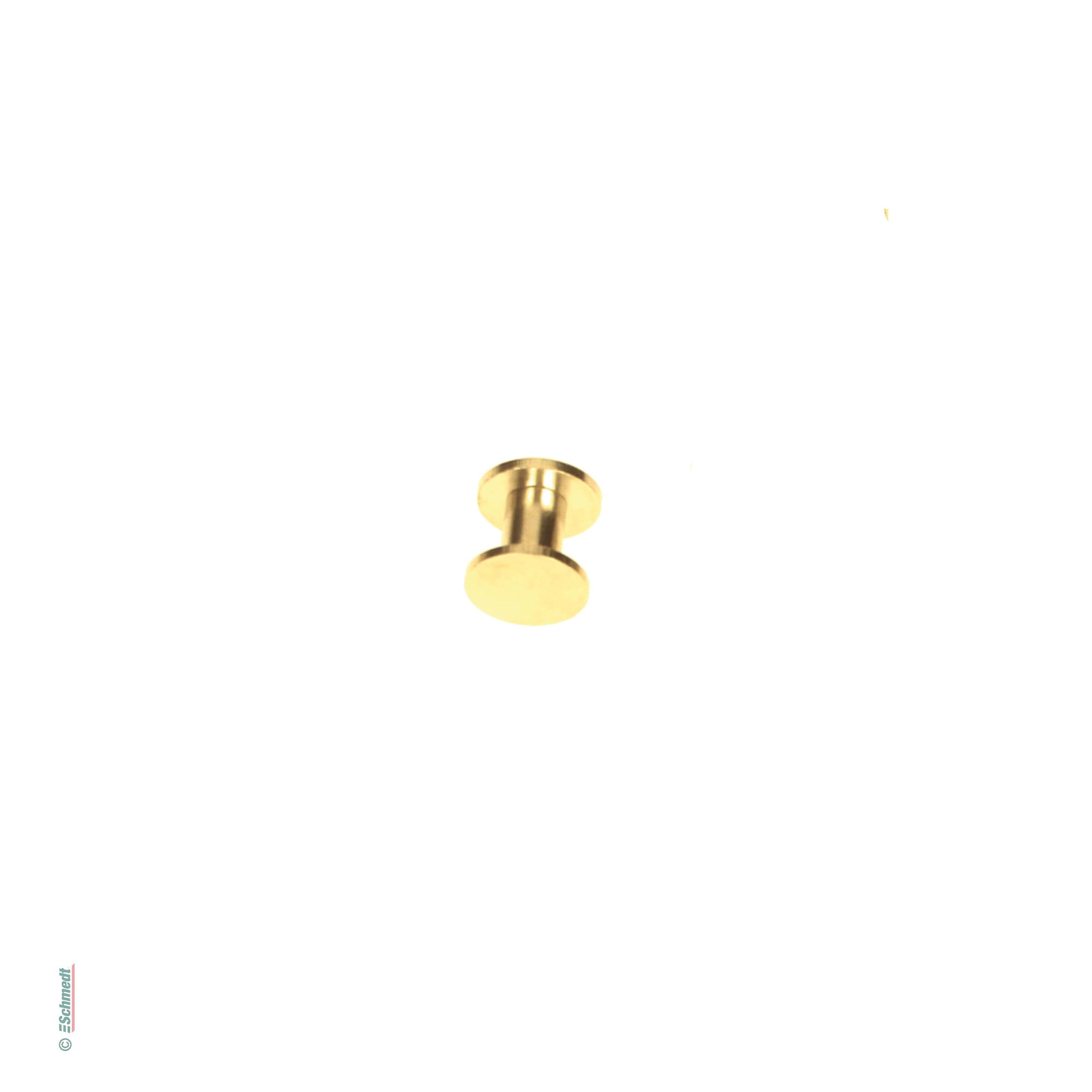 Tornillo de encuadernación - calidad superior - Altura de llenado (en mm) 7 - Color dorado - tornillos para unir libros, folletos o conjunto...