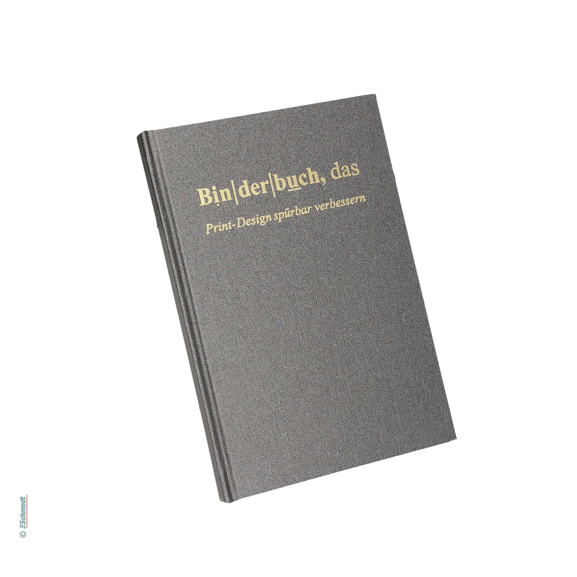 das binderbuch - "Printdesign spürbar verbessern" - Available as bound copy or as book block with endsheets for own casing-in.... - image-1