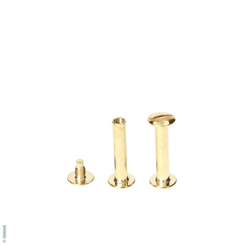 Binding screws standard quality - Filling height (in mm) 25 - Applications: With binding screws (screw posts), books, brochures and loose-le...