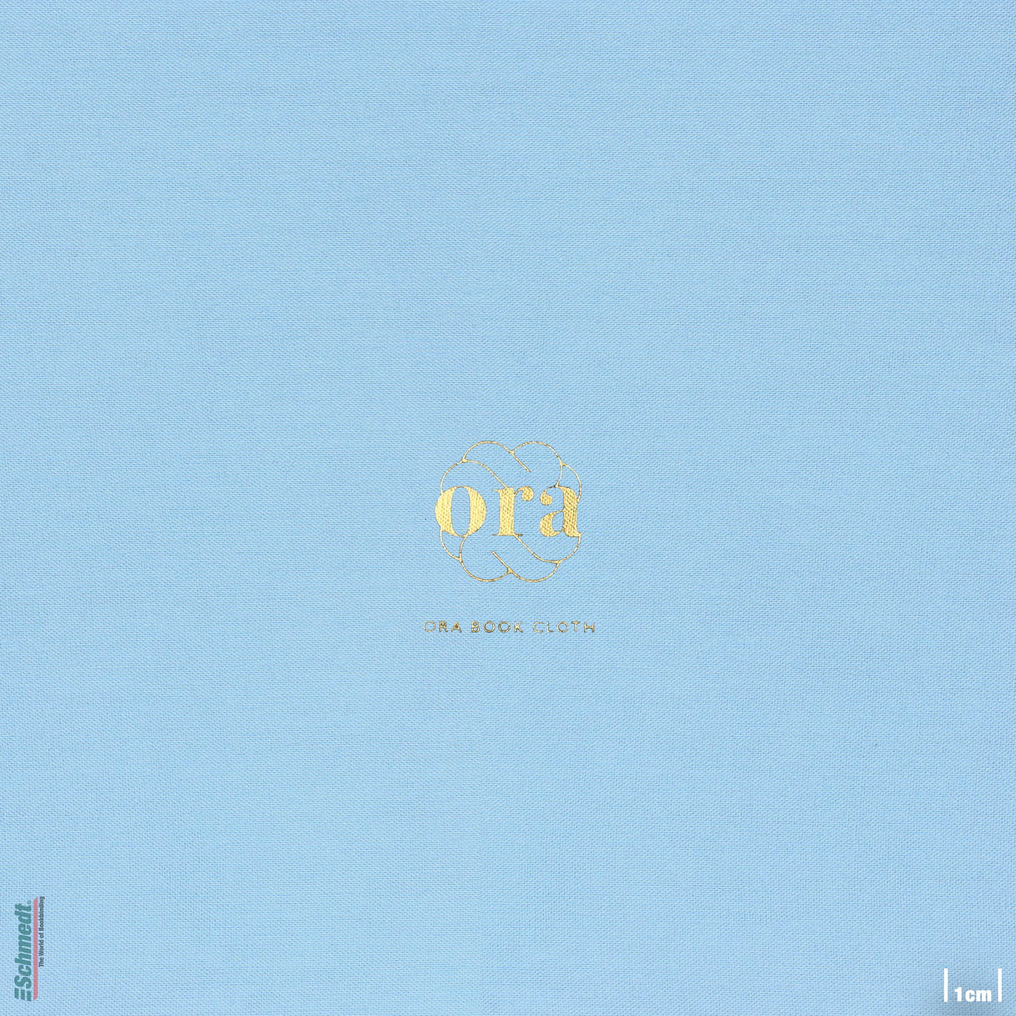 Ora • Buchleinen - Farbe 049 - himmelblau - Anwendungen: für Bucheinbände, Notizbücher, Ordner, Mappen, Schuber, Kästen, Schachteln, Etuis, ... - Bild-2