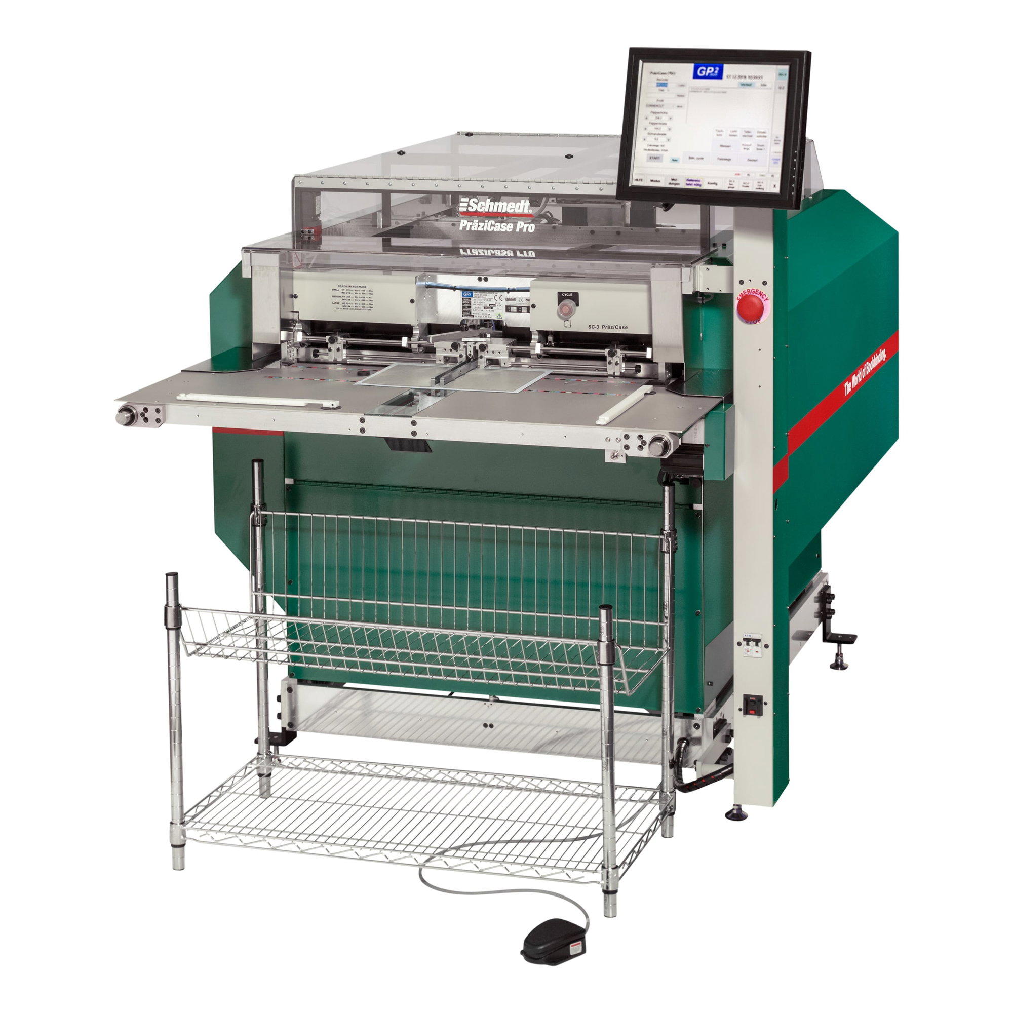 PräziCase Pro | Máquina de hacer tapas de libro - Máquina semiautomática para la confección de tapas duras - » Inclusive guía para colocar l... - imagen-1