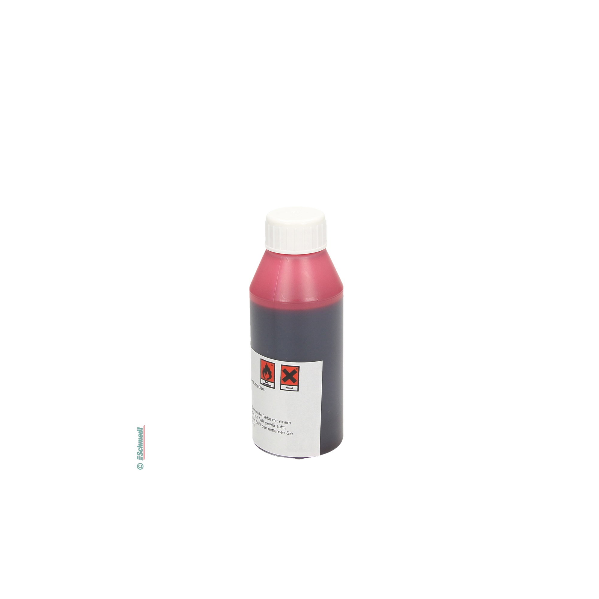 Teinture de cuir lisse - Couleur rouge - Nettoyez soigneusement le cuir pour enlever les anciennes couches de vernis. Appliquez ensuite la p...
