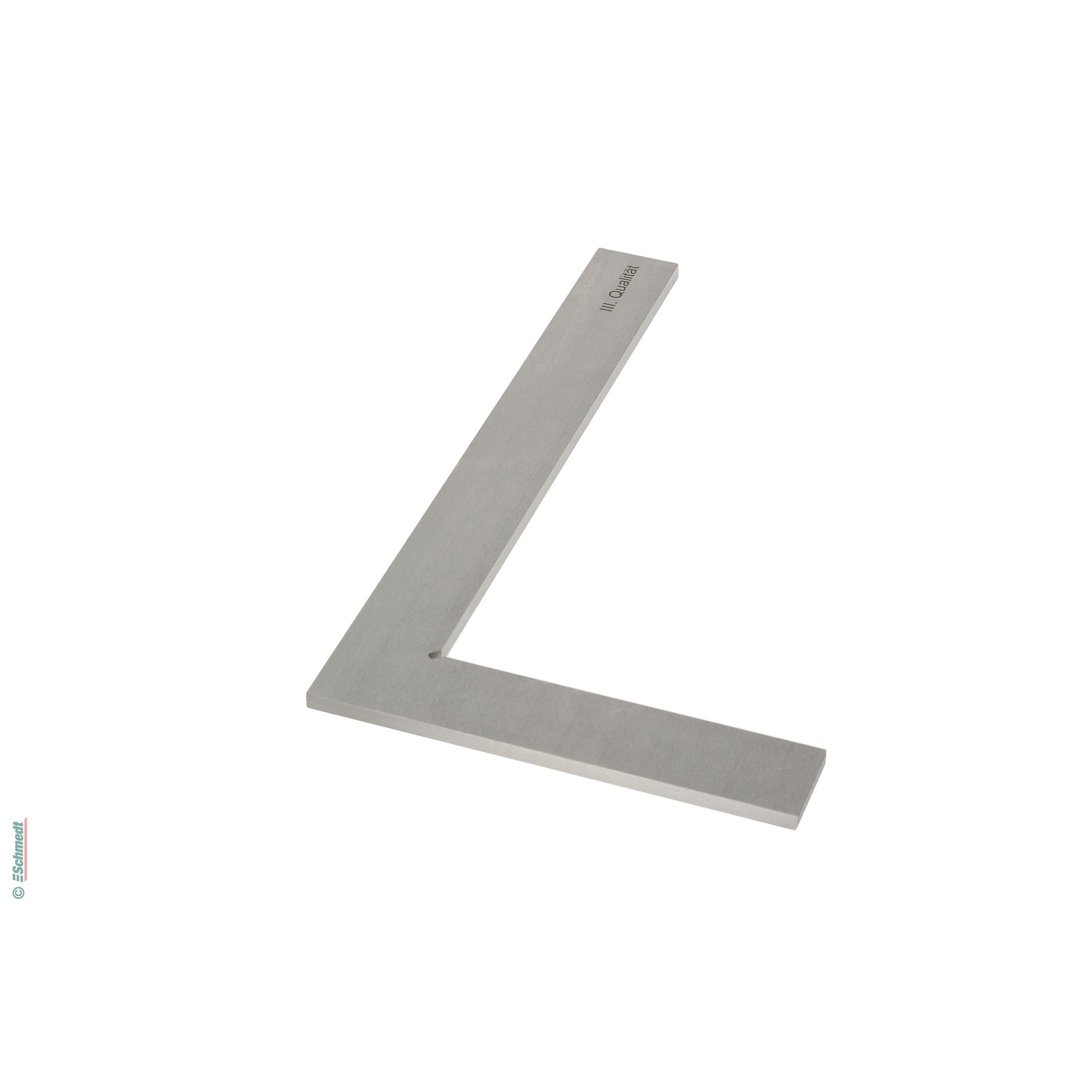 Steel square - Dimensions 300 x 175 mm - tool required for many bookbinding works, e. g. for trimming cover board panels or when making boxe...