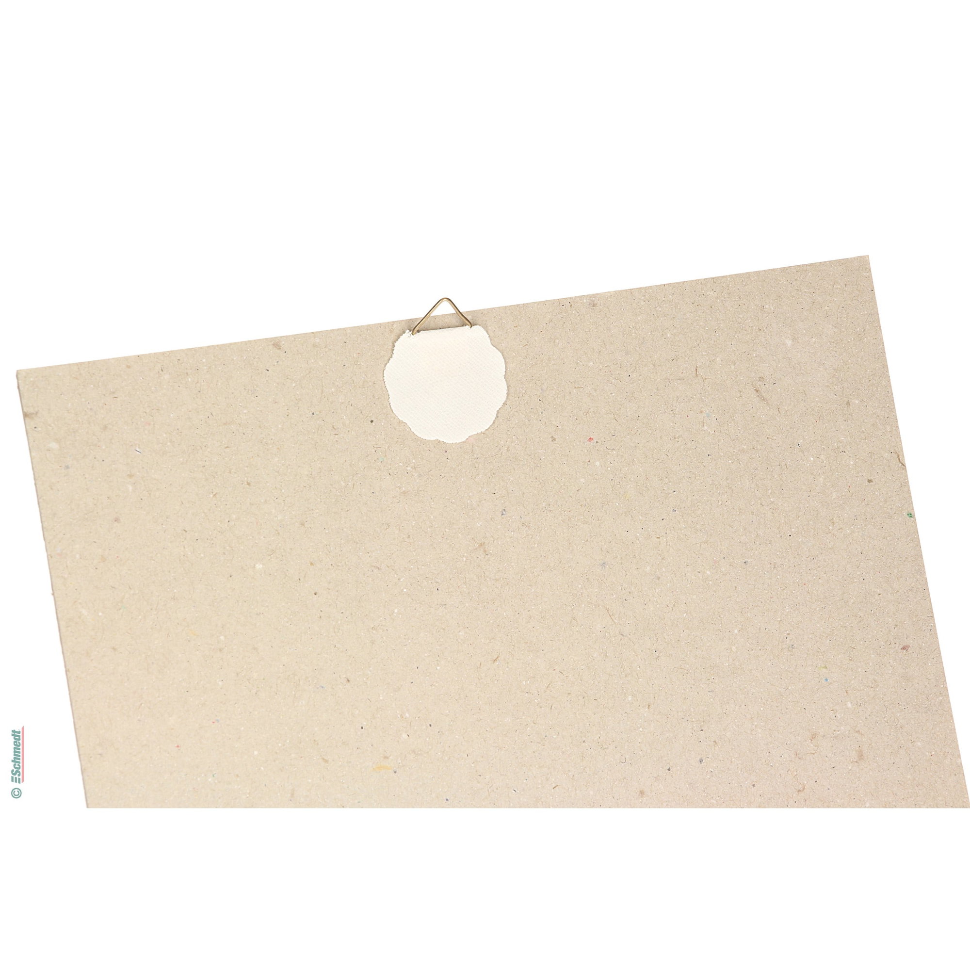 Poster hanger with brass-plated loop - Diameter (in mm) 30 - to easily hang up calendars, posters etc....