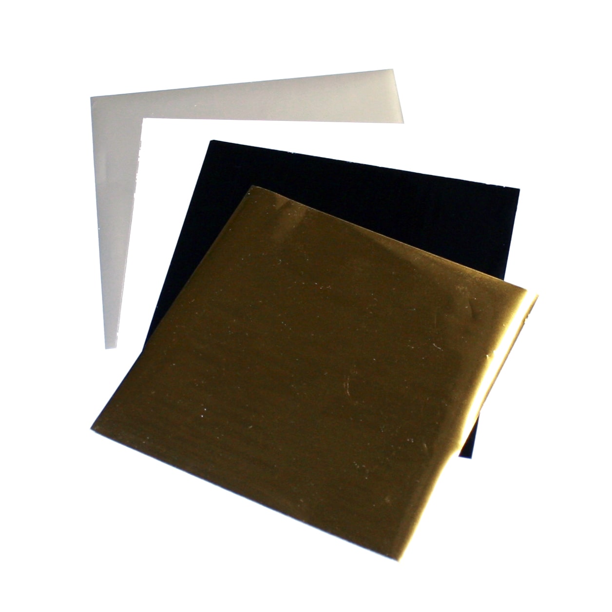 Assortiment de rubans à dorer - Format: env. 100 x 100 mm - » 10x Type 71 or lumineux (code d'art. 48001XXX)
» 10x Type 17 argent mat (code... - image-2