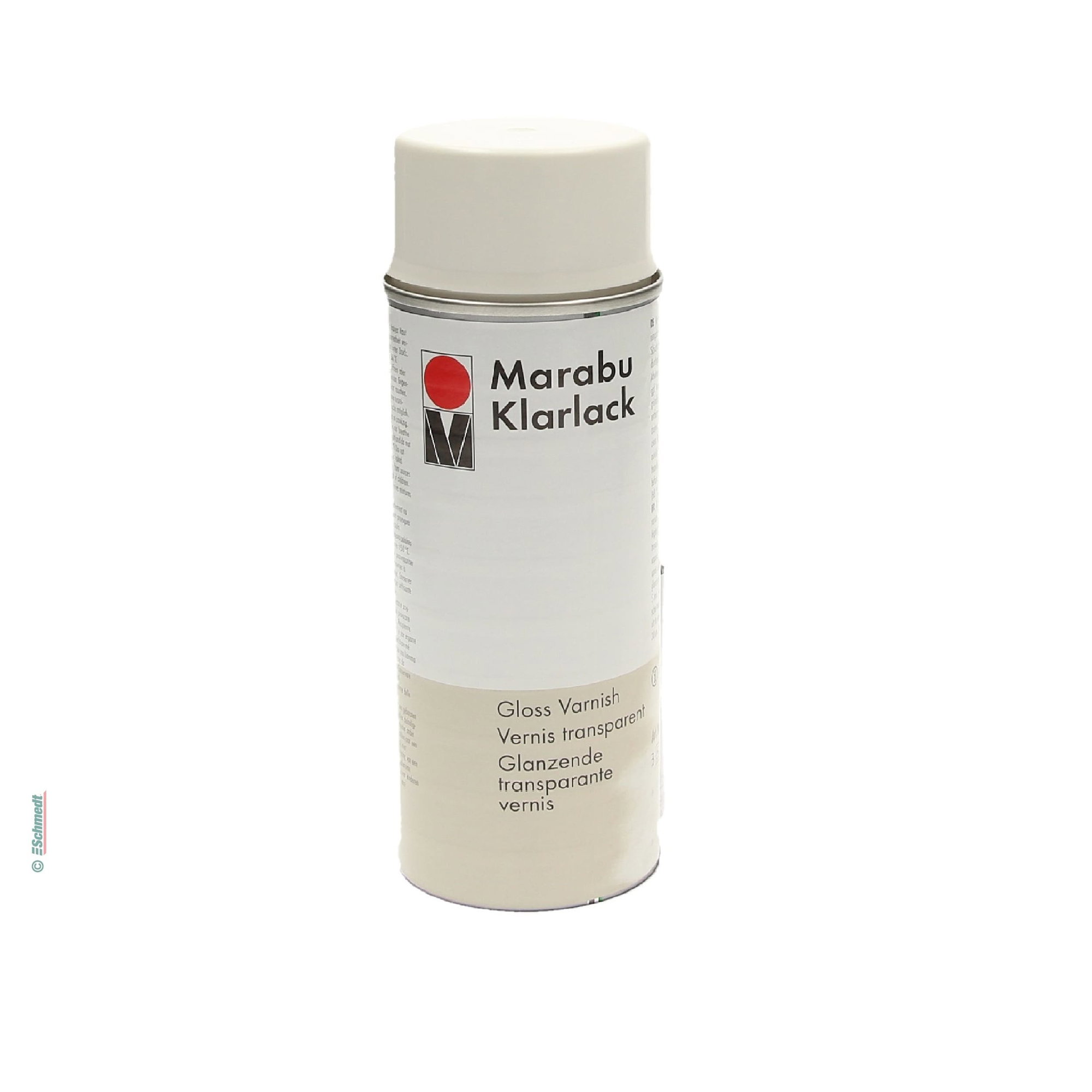 Marabu - varnish spray - transparent, high-gloss finish - to varnish paper, board, cardboard, photos, wood, metal, glass and many more surfa...
