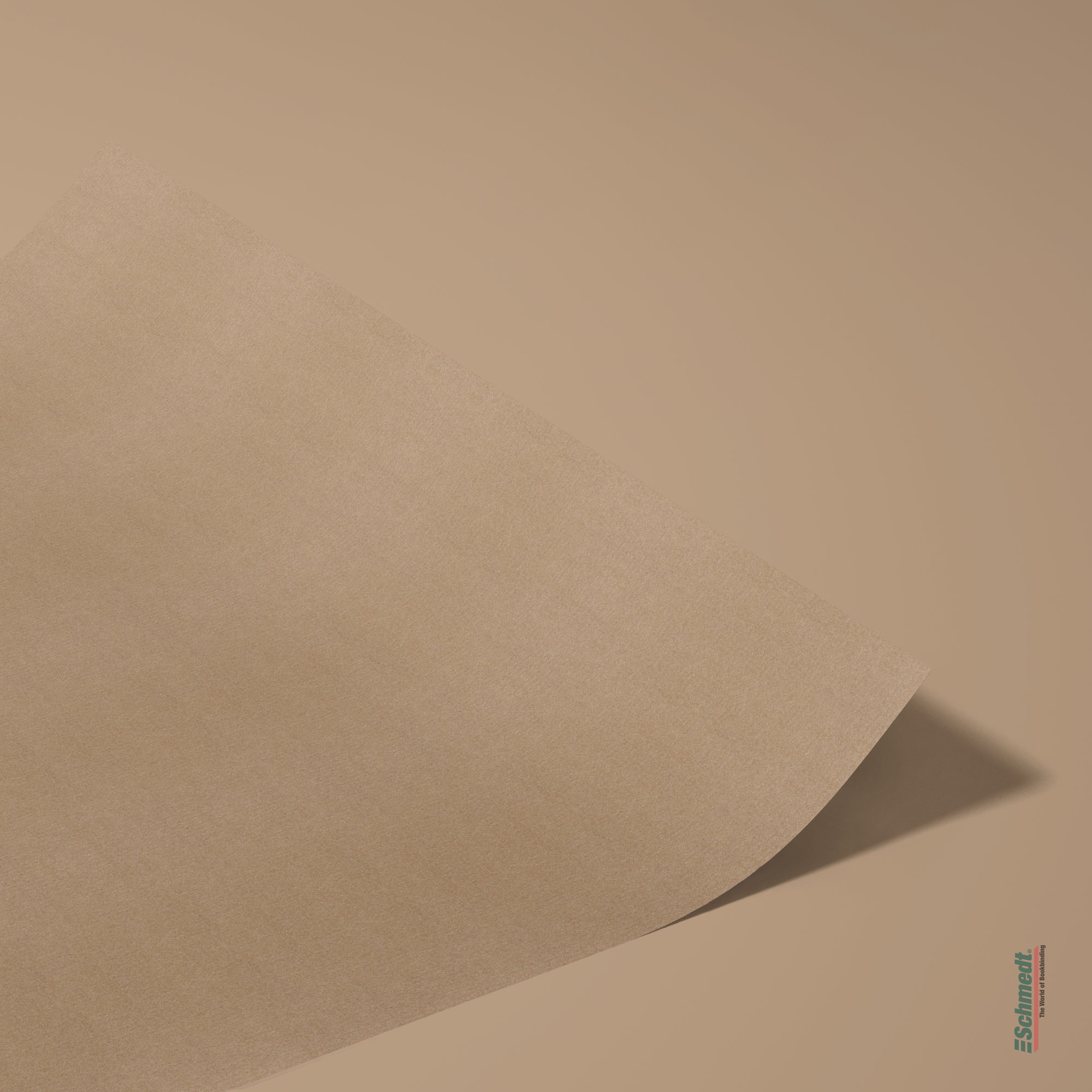 Bugra - deckle-edge paper - Colour 304 - brown - to be used as endpaper or exclusive cover material for books. Also suitable for single- and... - image-2