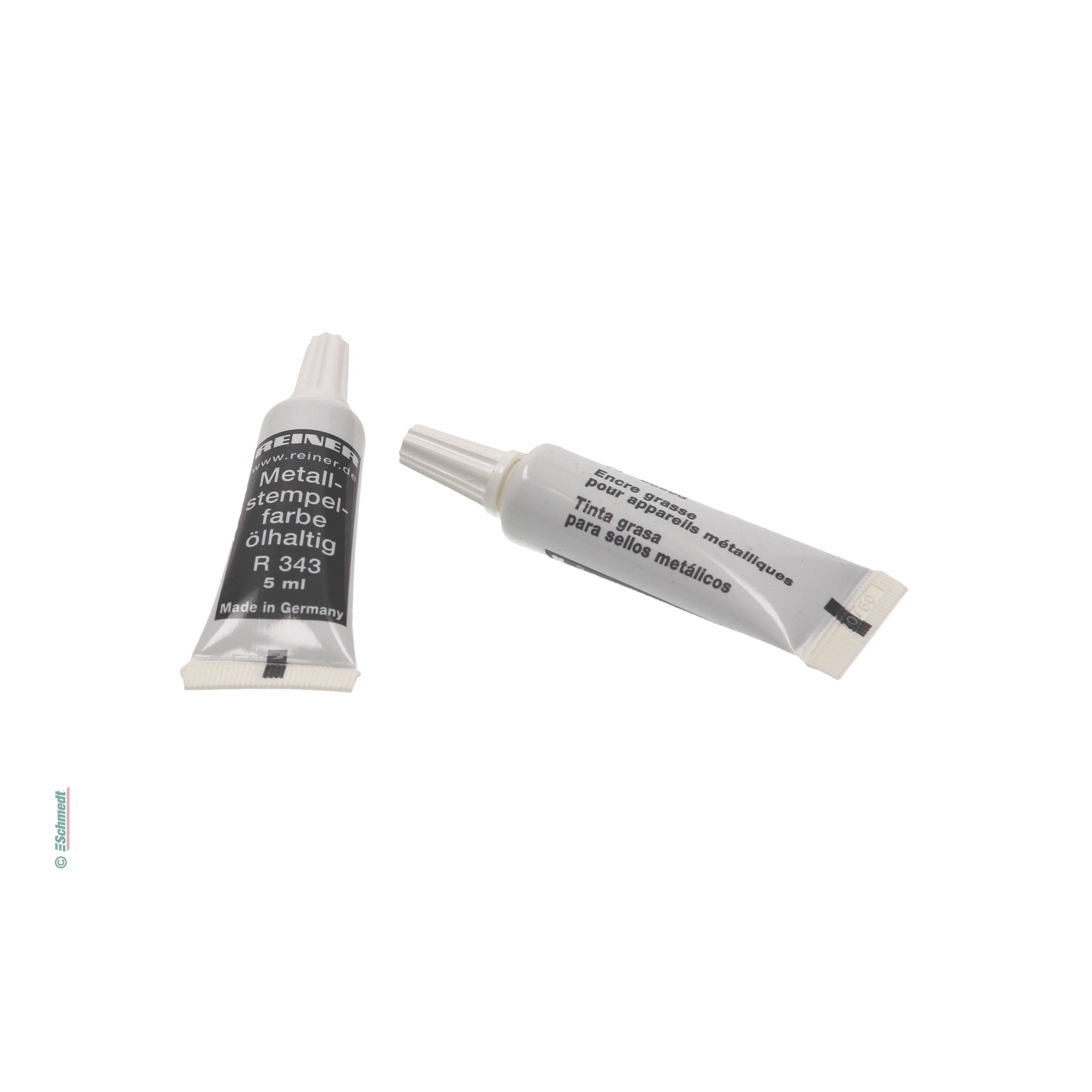 Encre spéciale pour appareil à paginer - Couleur: noir - Tube à 5 ml...