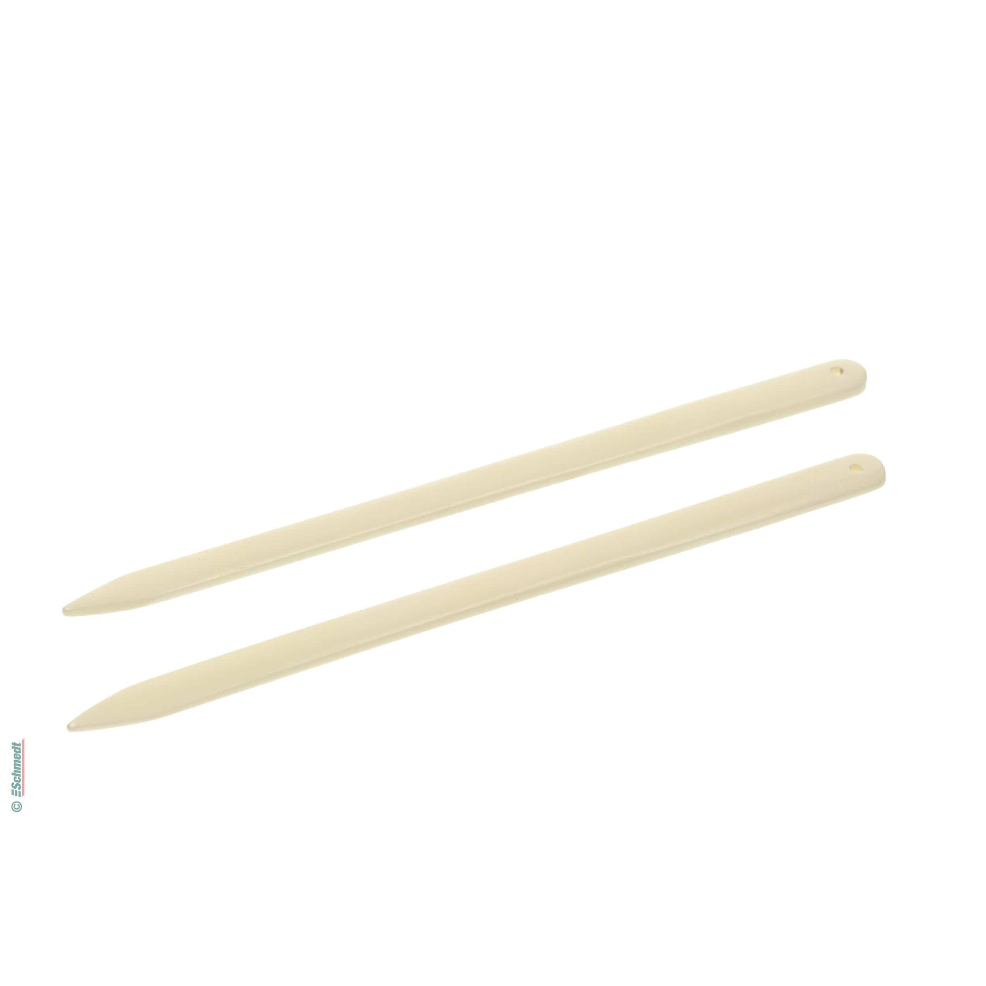 Plegadera de hueso para cuero - puntiaguda - 20 cm de largo - herramienta esencial para cualquier encuadernador y restaurador para conseguir...