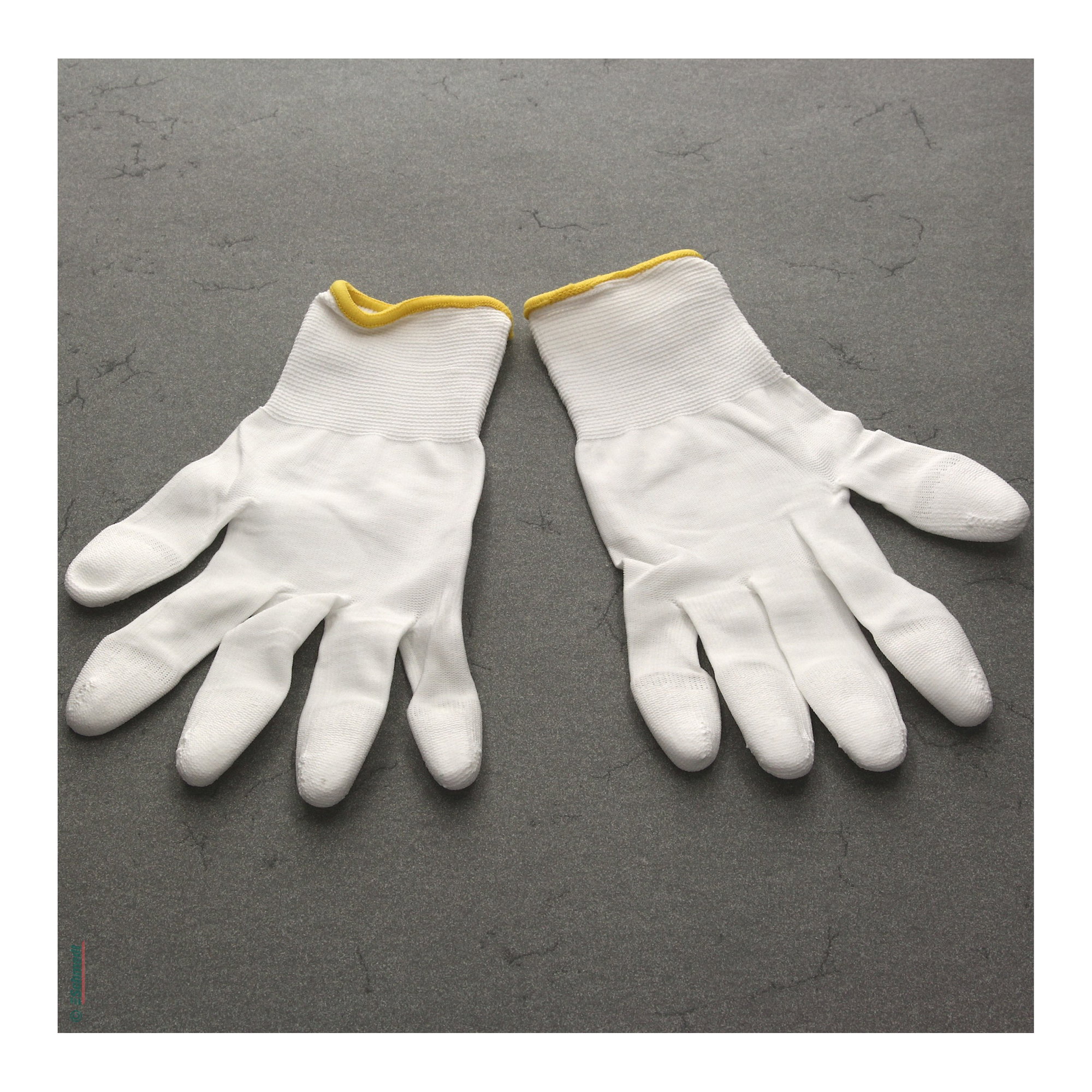 High-Tech Handschuhe - aus Nylon mit PU-Beschichtung - zur Vermeidung von Fingerabdrücken und Schweißspuren... - Bild-1