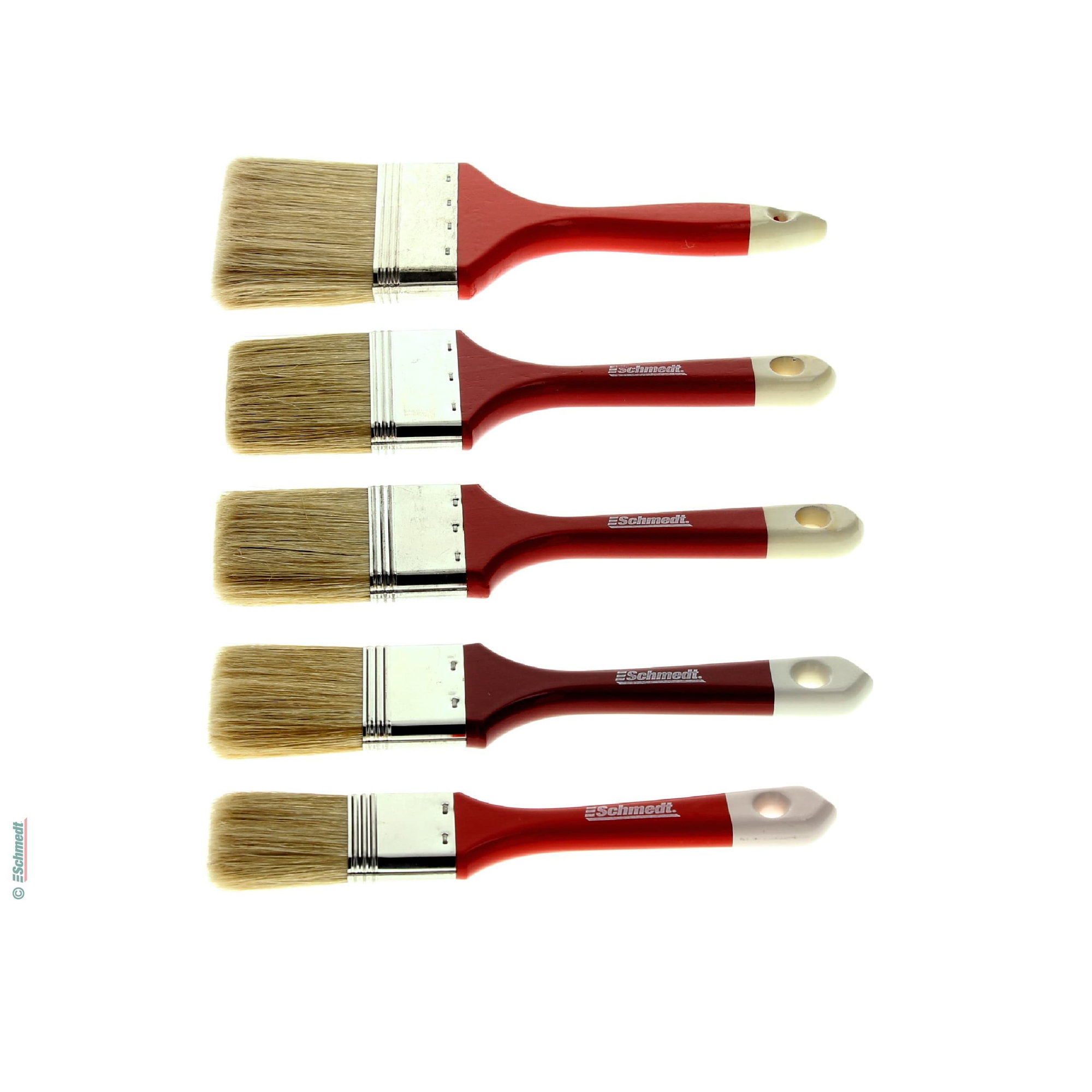 Queue de morue, 1ère qualité - manche fort et plat à env. 12 mm - appliquer des peintures ou pigments, versions larges pour baser et vernir... - image-2
