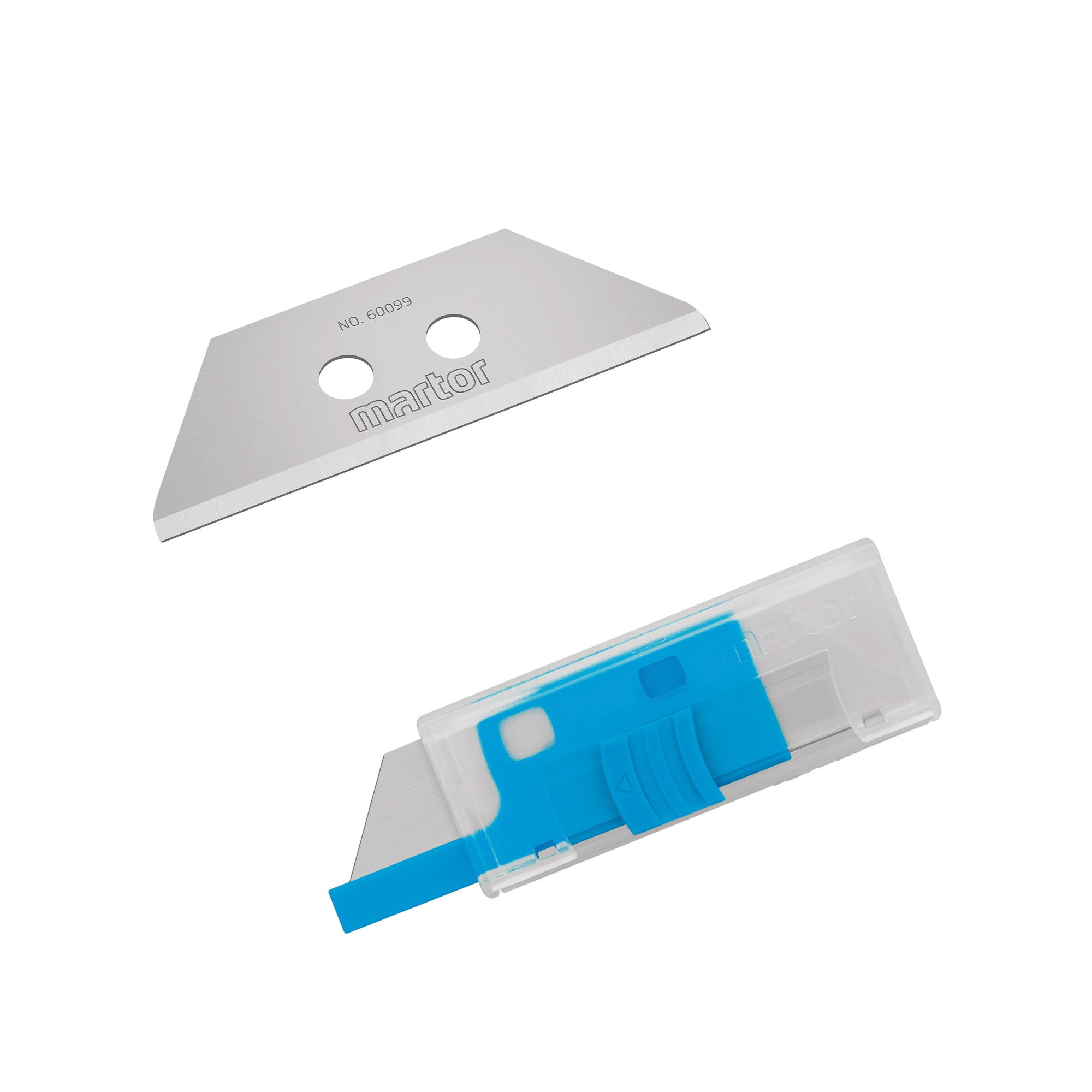 Cuchillas trapezoidales No. 60099 - para cúters de seguridad Martor SECUPRO MAXISAFE - ...