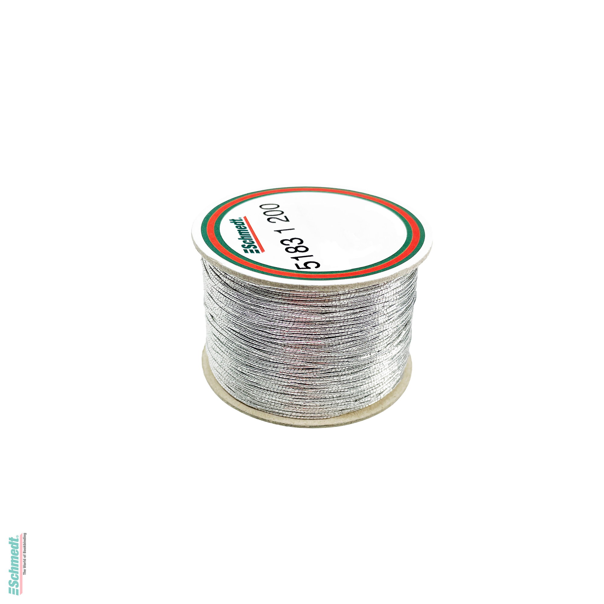 Gummikordel, Lurex-umsponnen - Farbe 200 - silber metallic - Rollenlänge (in m) 100 - Elastische Kordel zum Binden oder Verschließen von Büc... - Bild-2