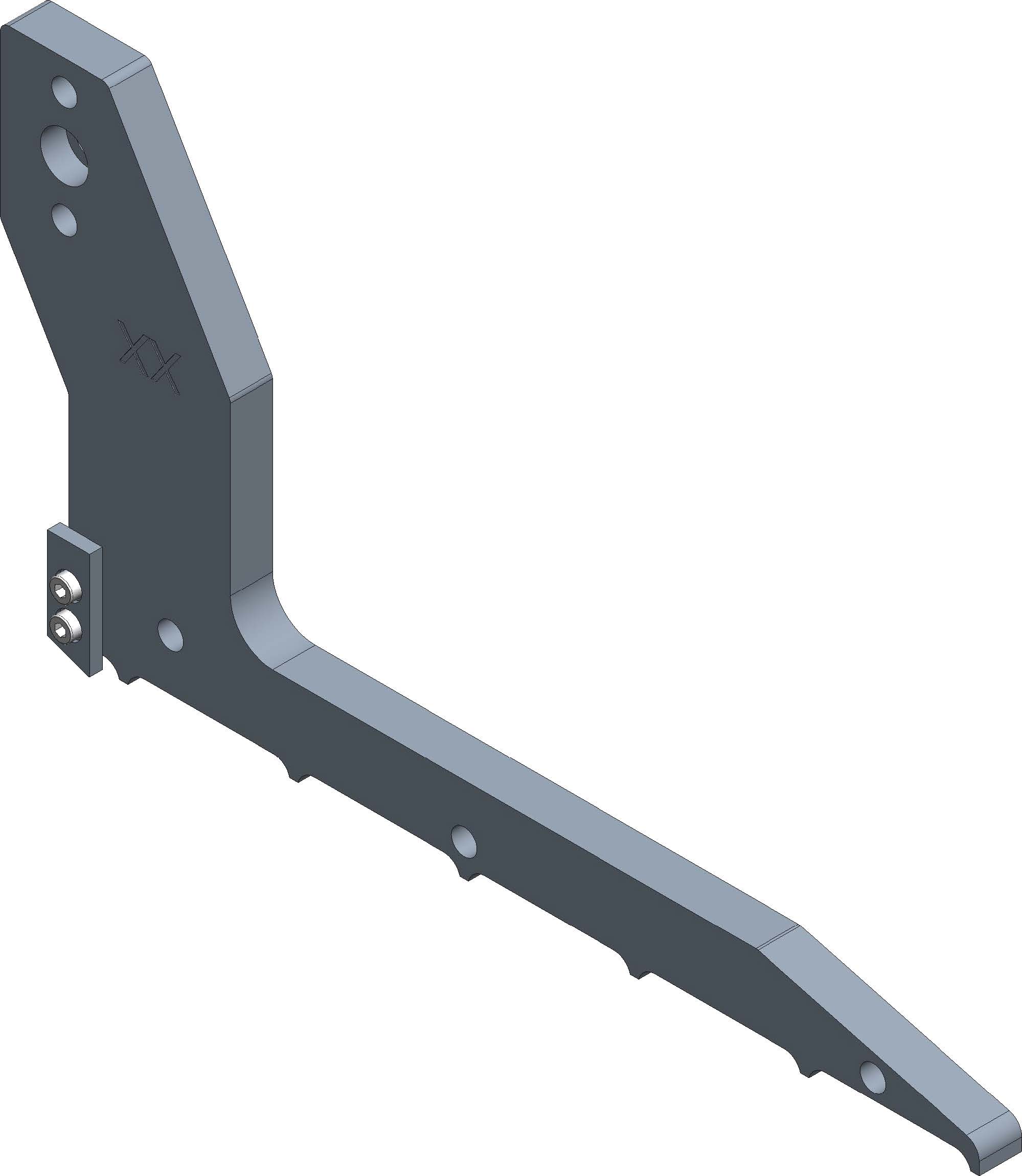 Separador central para franquicias, 210 mm de largo - para PräDeka XL...