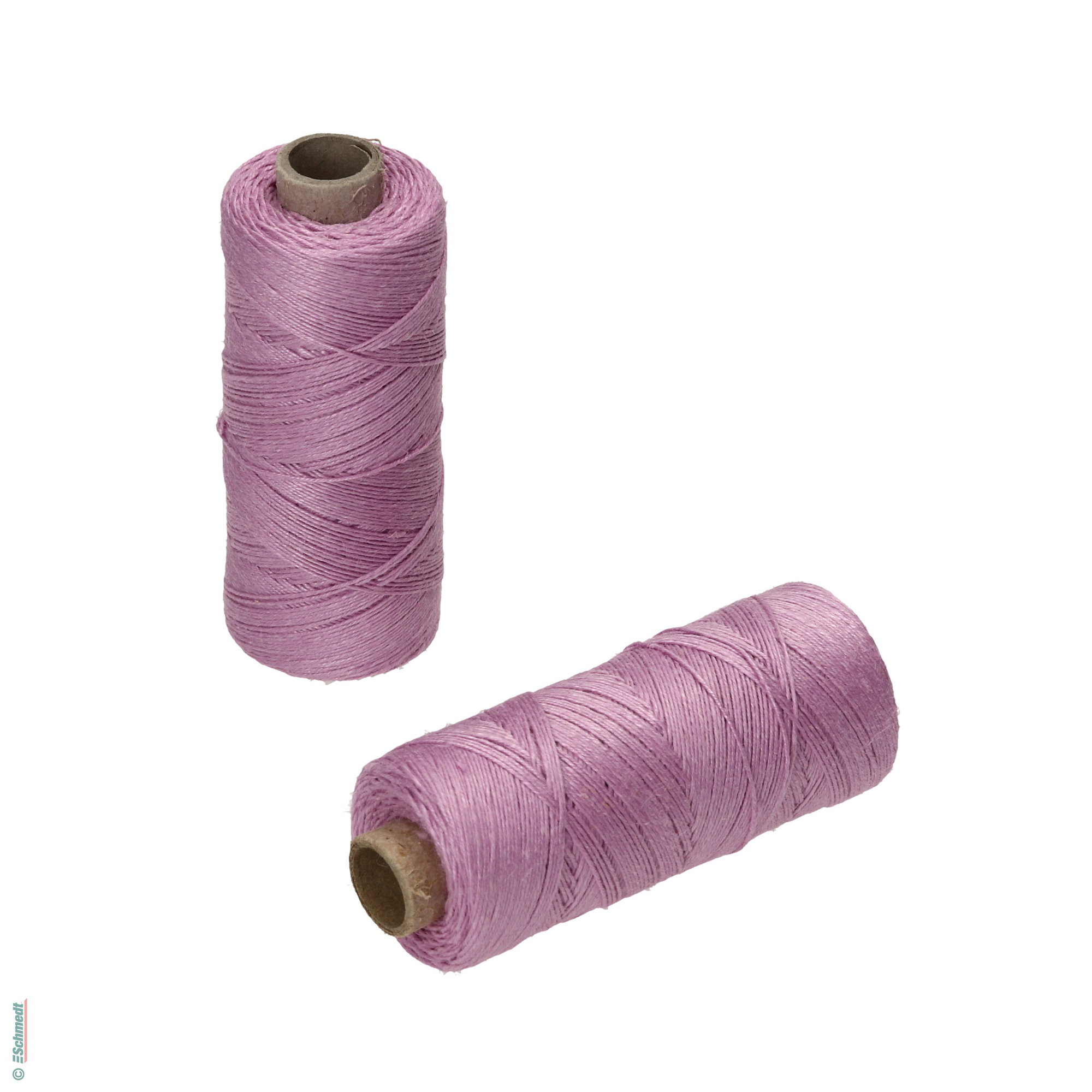 Hilo para coser a mano | de colores - Tamaño 30/3 - aprox. 0,42 mm - Color 40 - violeta - para el cosido con hilo manual...