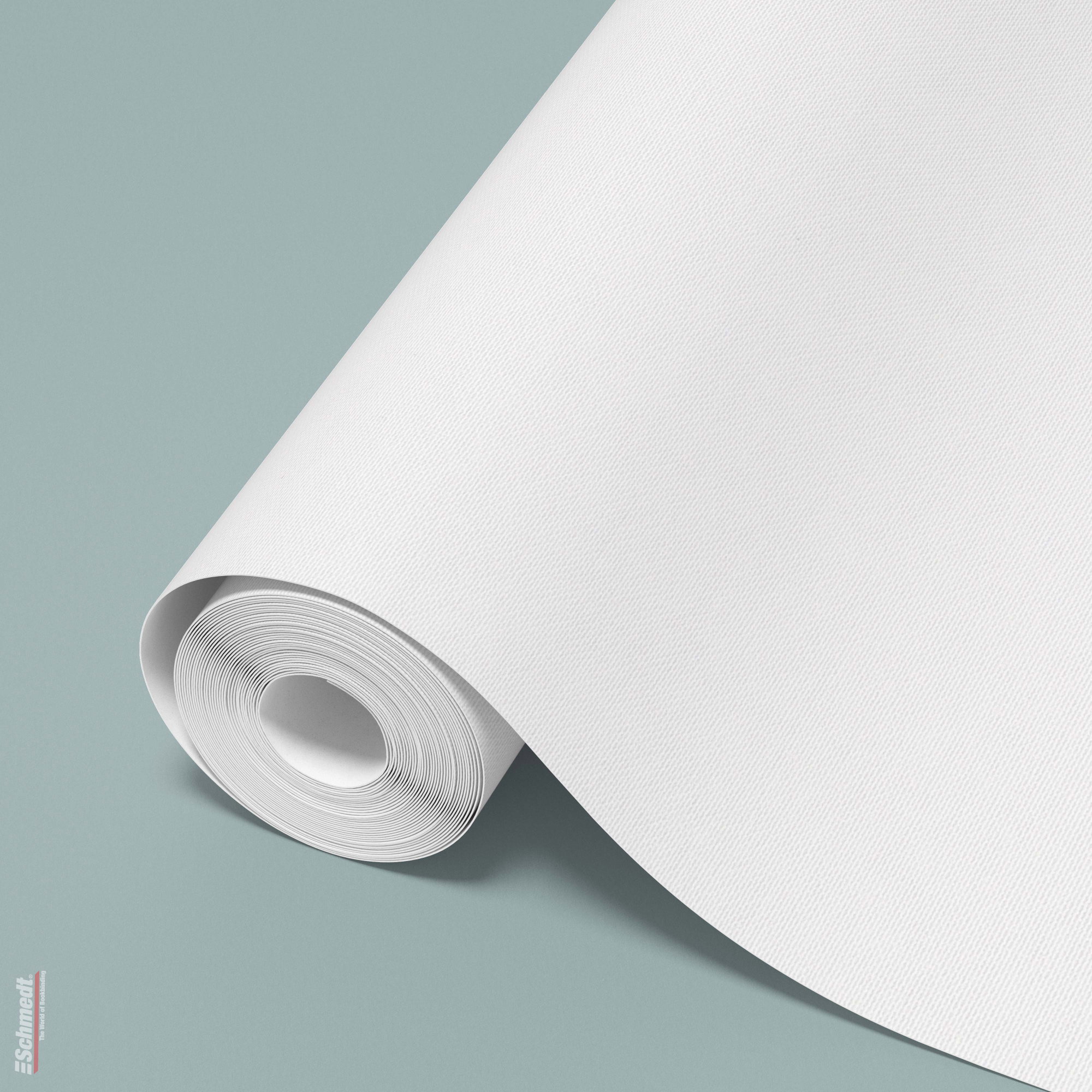 Print Cloth • bedruckbares Gewebe - Farbe 8 • Buchleinen-Optik • hellweiß - zum individuellen Bedrucken von Produkten mit Einbandmaterial: H... - Bild-2