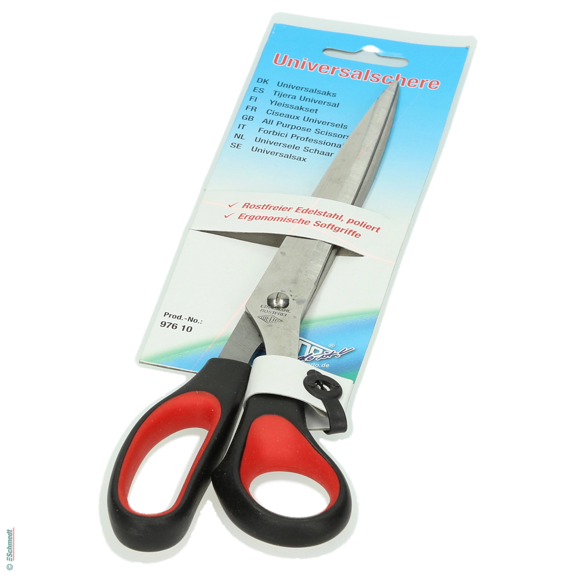 Tijeras universales - Largo total (en mm) 255 - Afilado para diestros... - imagen-1