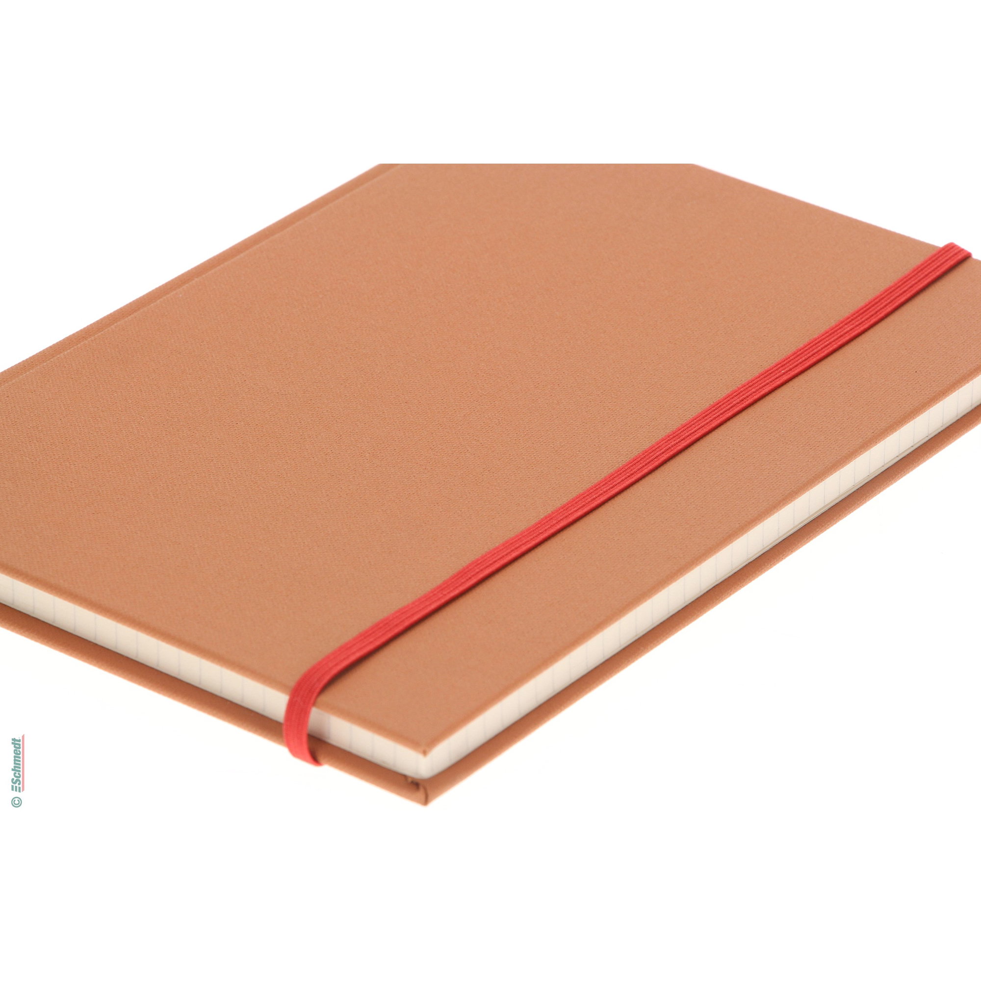 Ruban plat en caoutchouc, élastique • env. 5,5 mm de large - Couleur 004 - rouge - Longueur des rlx (en m) 100 - Peut aussi être équipée de ... - image-2