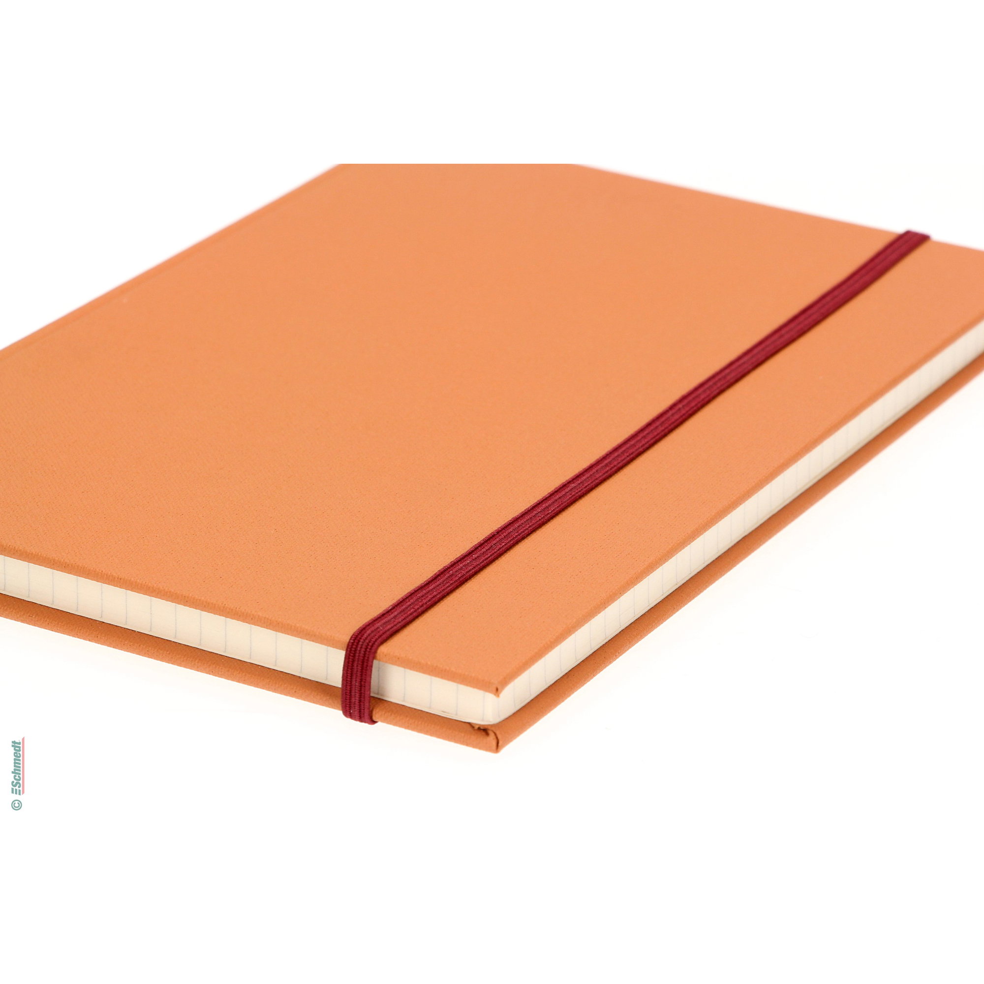 Ruban plat en caoutchouc, élastique • env. 5,5 mm de large - Couleur 009 - bordeaux - Longueur des rlx (en m) 100 - Peut aussi être équipée ... - image-1