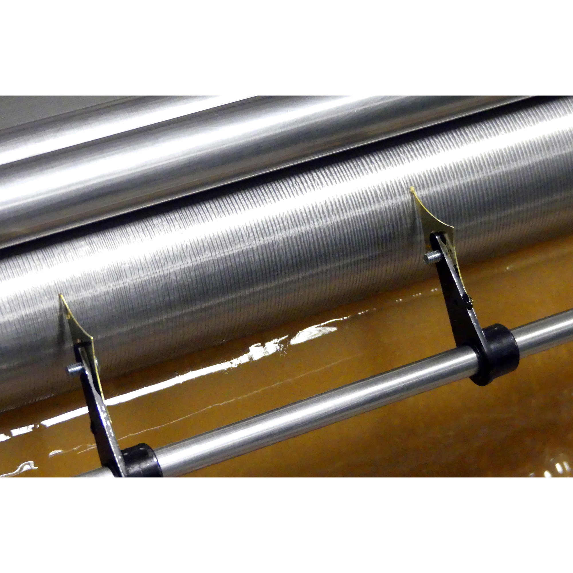 PräziCoat | Two-roller gluing machine - for cold and hot glue - Applications: cloth sheets, laminated cover paper, paper, cardboard, leather... - image-2