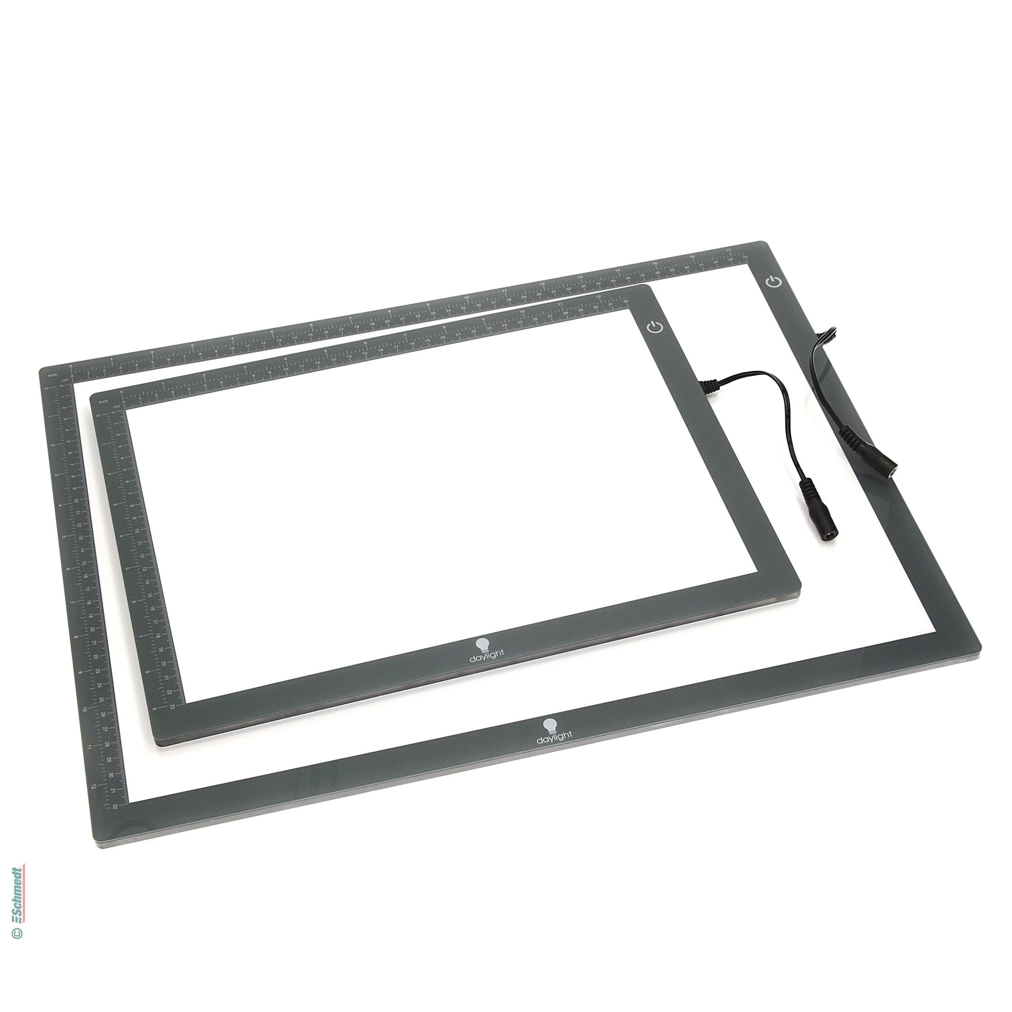 Panel luminoso de LED - ultra plano, atenuable - para ver la marca de agua de un libro o el fondo de las reparaciones, ver negativos de foto... - imagen-1