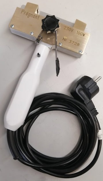 Componedor de 90 mm de ancho - con sistema de cierre / reacondicionado - Se pueden utilizar todos los tipos de letra habituales hasta una al...