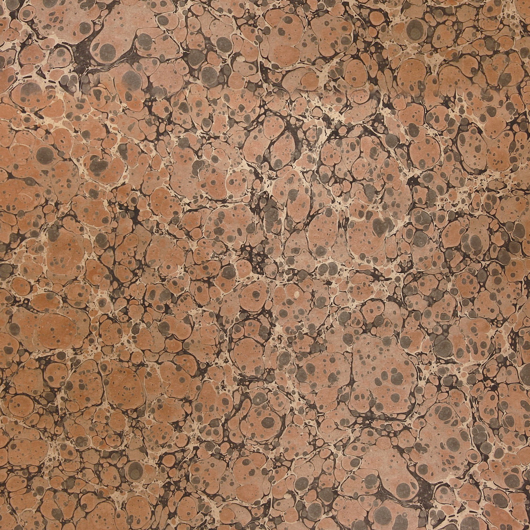 Genuine marbled paper, handmade - for book covers, boxes or crafts... - image-1