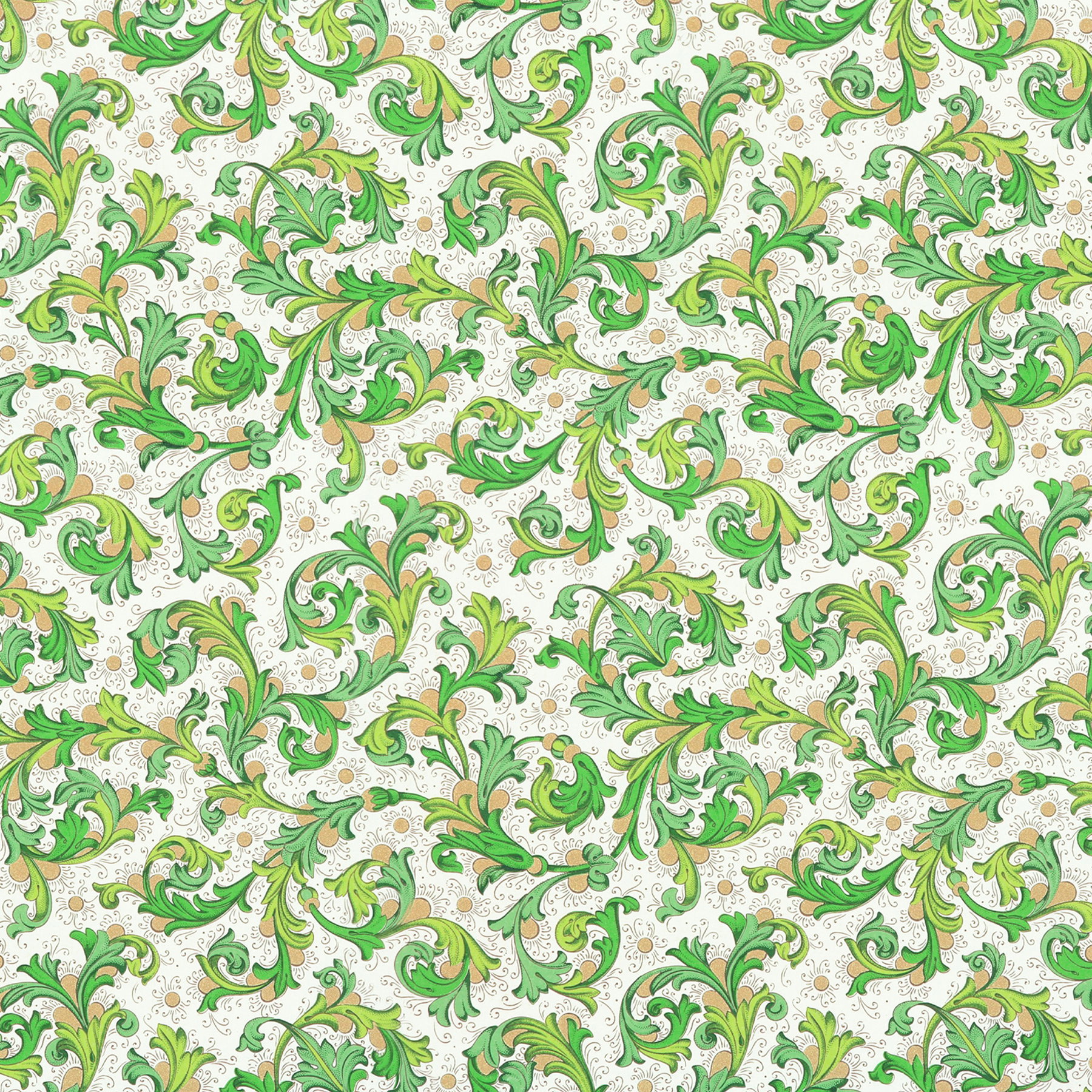 Florentiner-Papier, matt - Farbe 015 - Petit Fleur Nr. 6 - italienisches Buntpapier als Bezugspapier für Bücher, Schachteln und Boxen oder z... - Bild-1