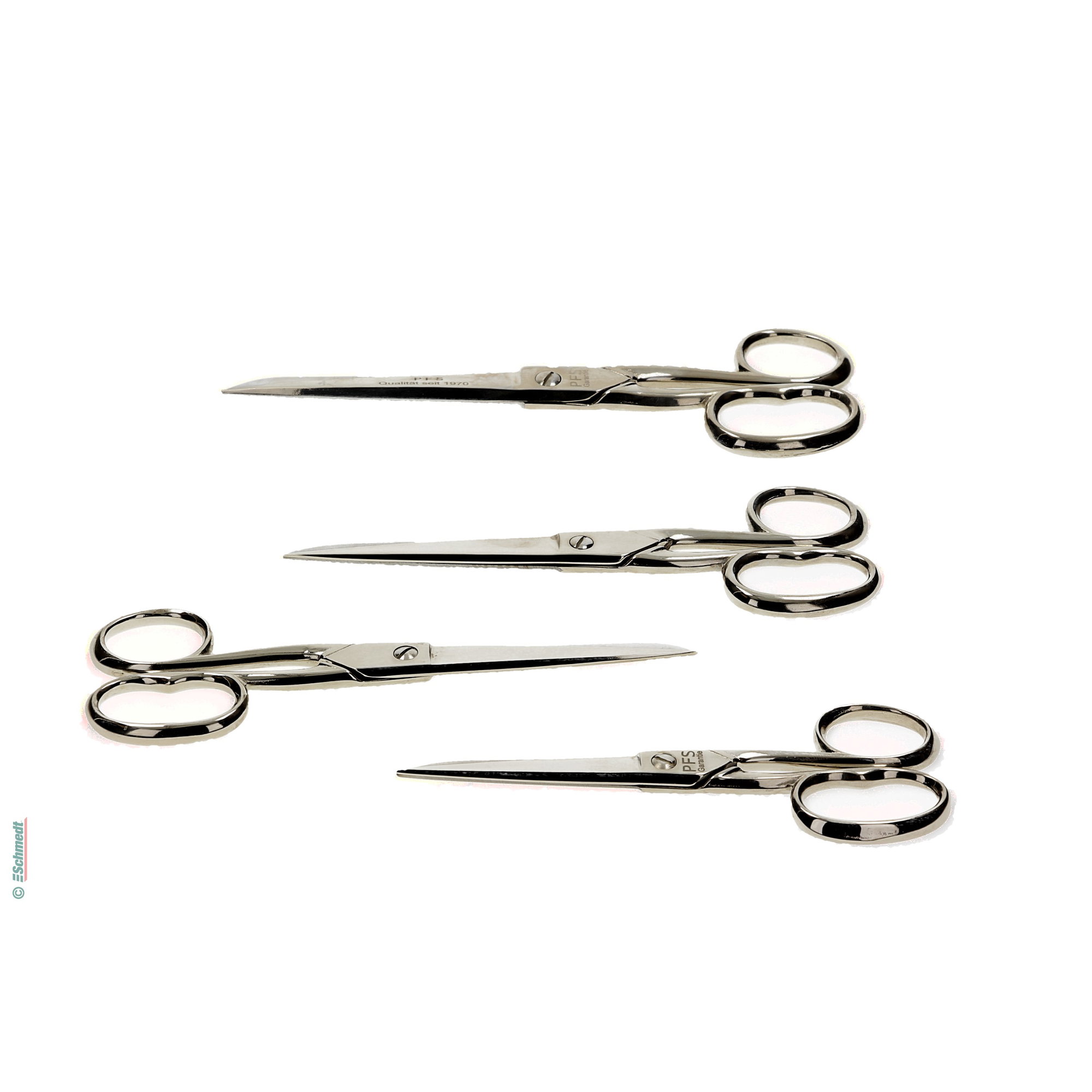Bookbinder's scissors - standard quality - with pointed blade...