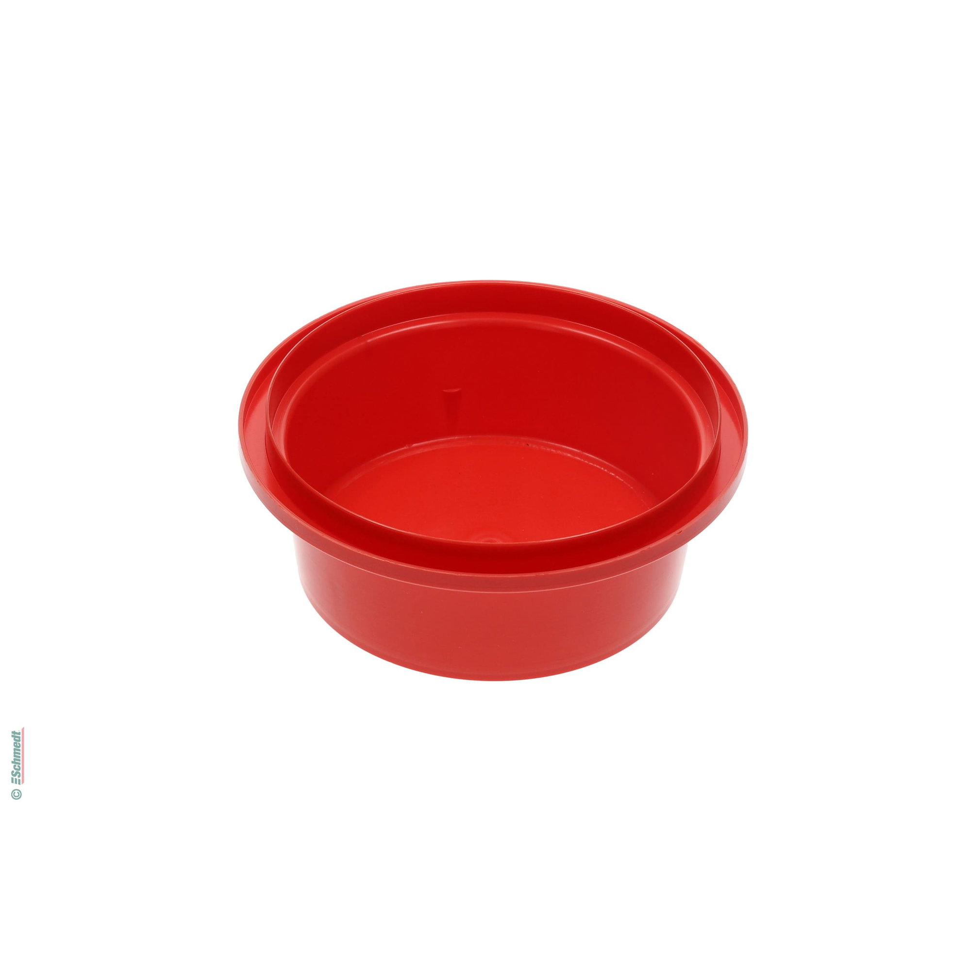 Base del recipiente para cola - de plástico, rojo...