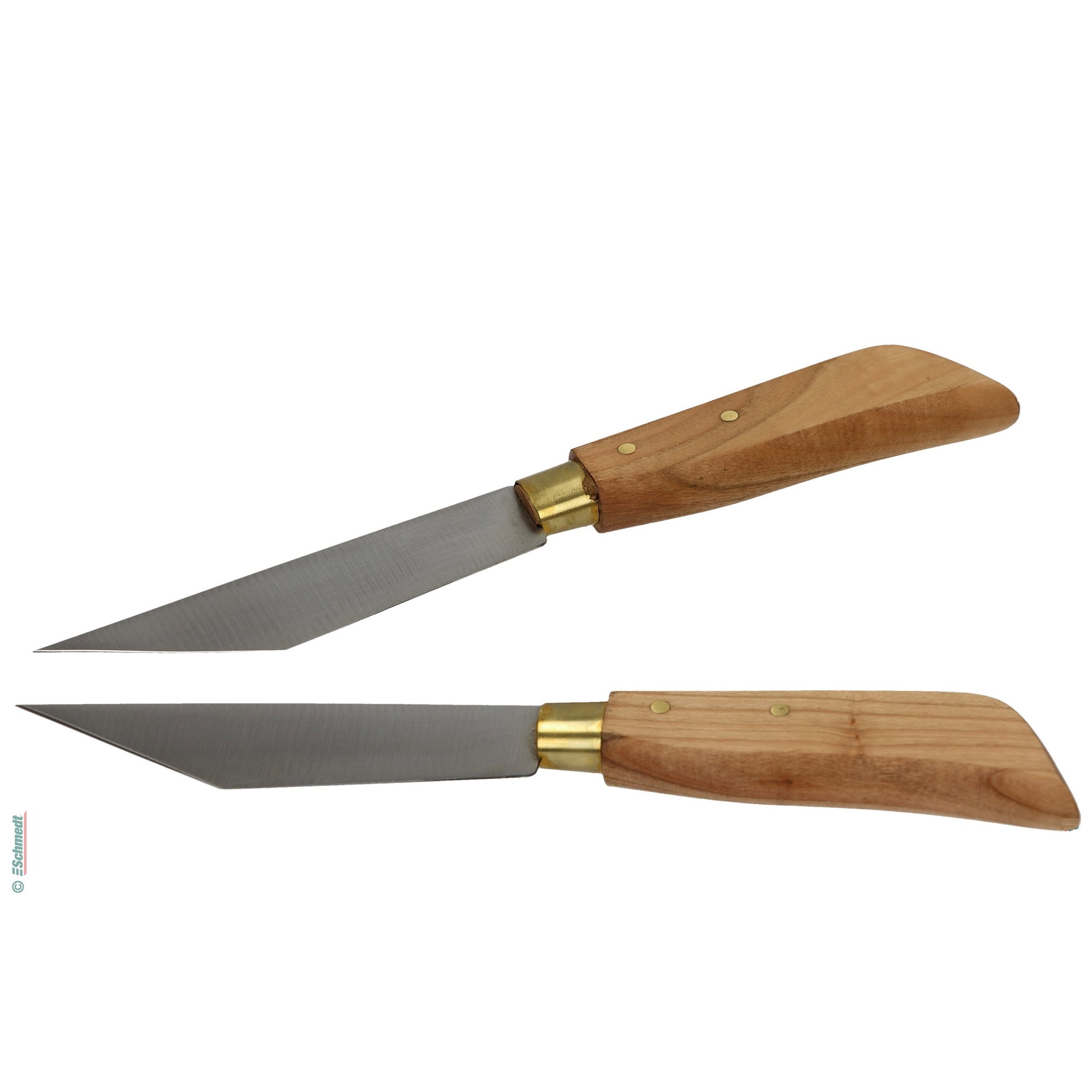 Leipziger Schärfmesser - mit starrer Klinge - Gesamtlänge: ca. 24 cm - zum Schärfen (ausdünnen) von Leder für die weitere Verarbeitung...
