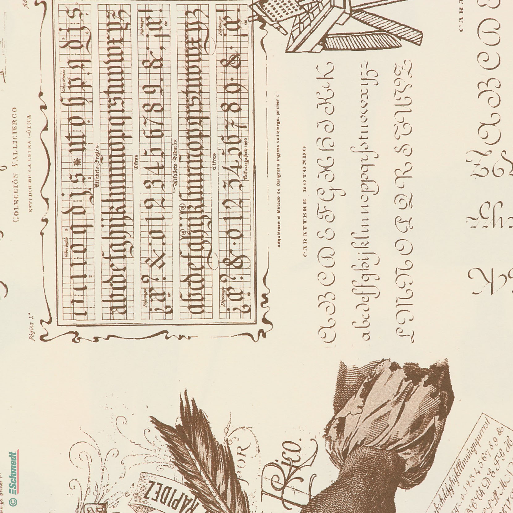 Exercices de calligraphie