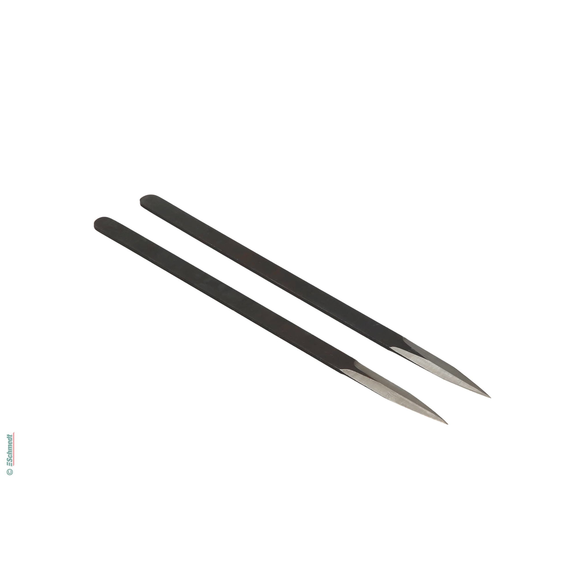 Cuchilla para cuchillos de hendidura - (sin mango)- Largo total: 21 cm - para fabricación de cajas...