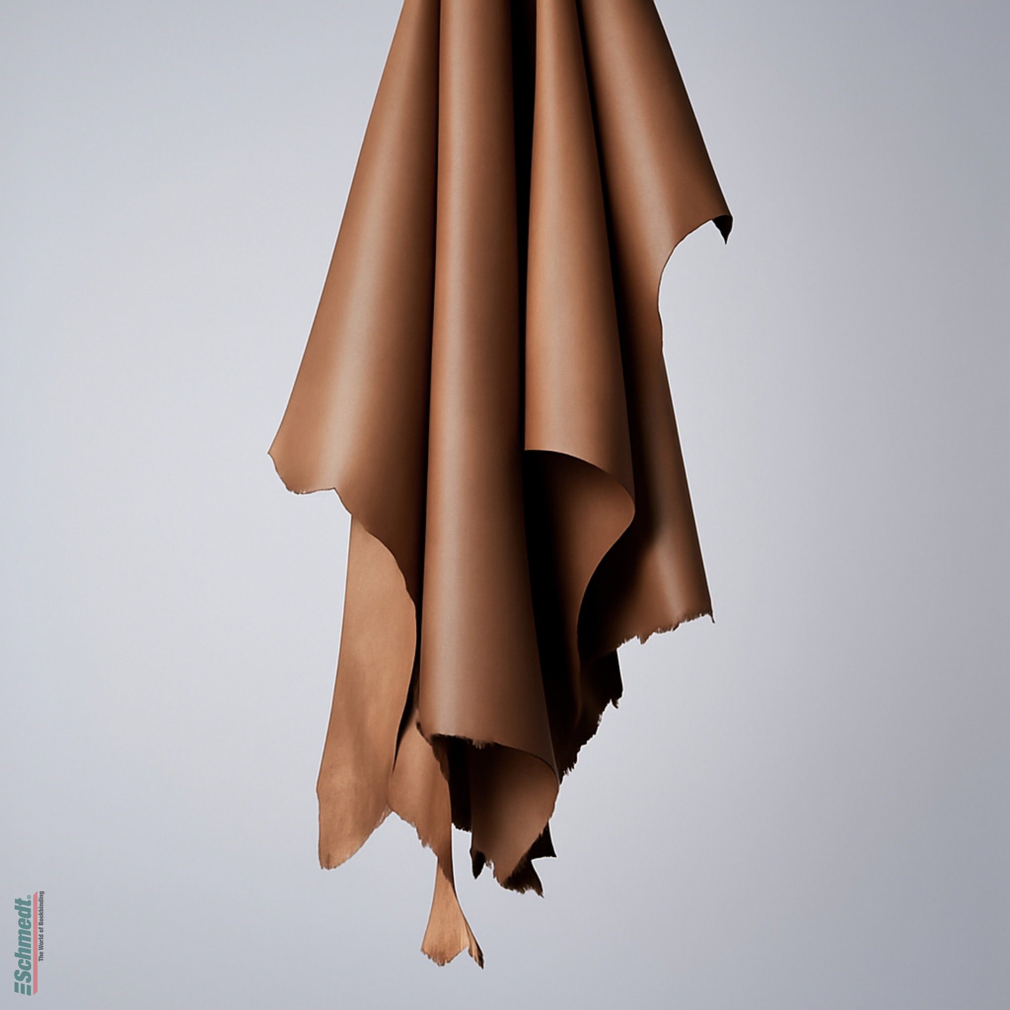 Cuero de becerro - Color marrón medio - para la confección de libros de alta calidad con encuadernación de piel auténtica o para restaurar l... - imagen-2