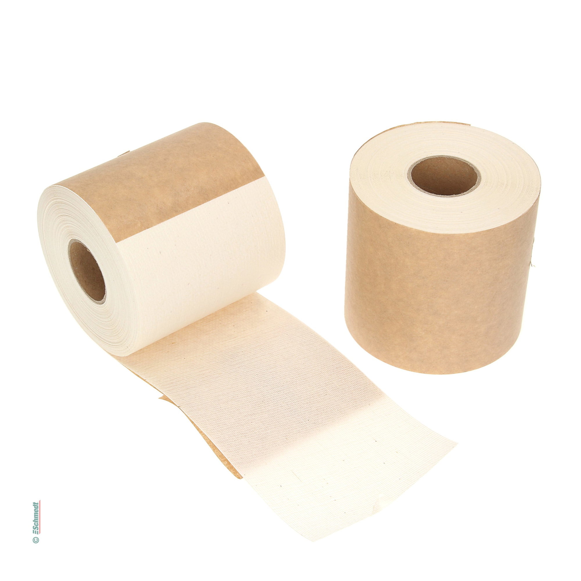 Mousseline sur papier sur rouleaux minces - Mousseline d'un fil avec papier doublée de 24 g/m² - pour renforcer le dos de livre pour créér l...