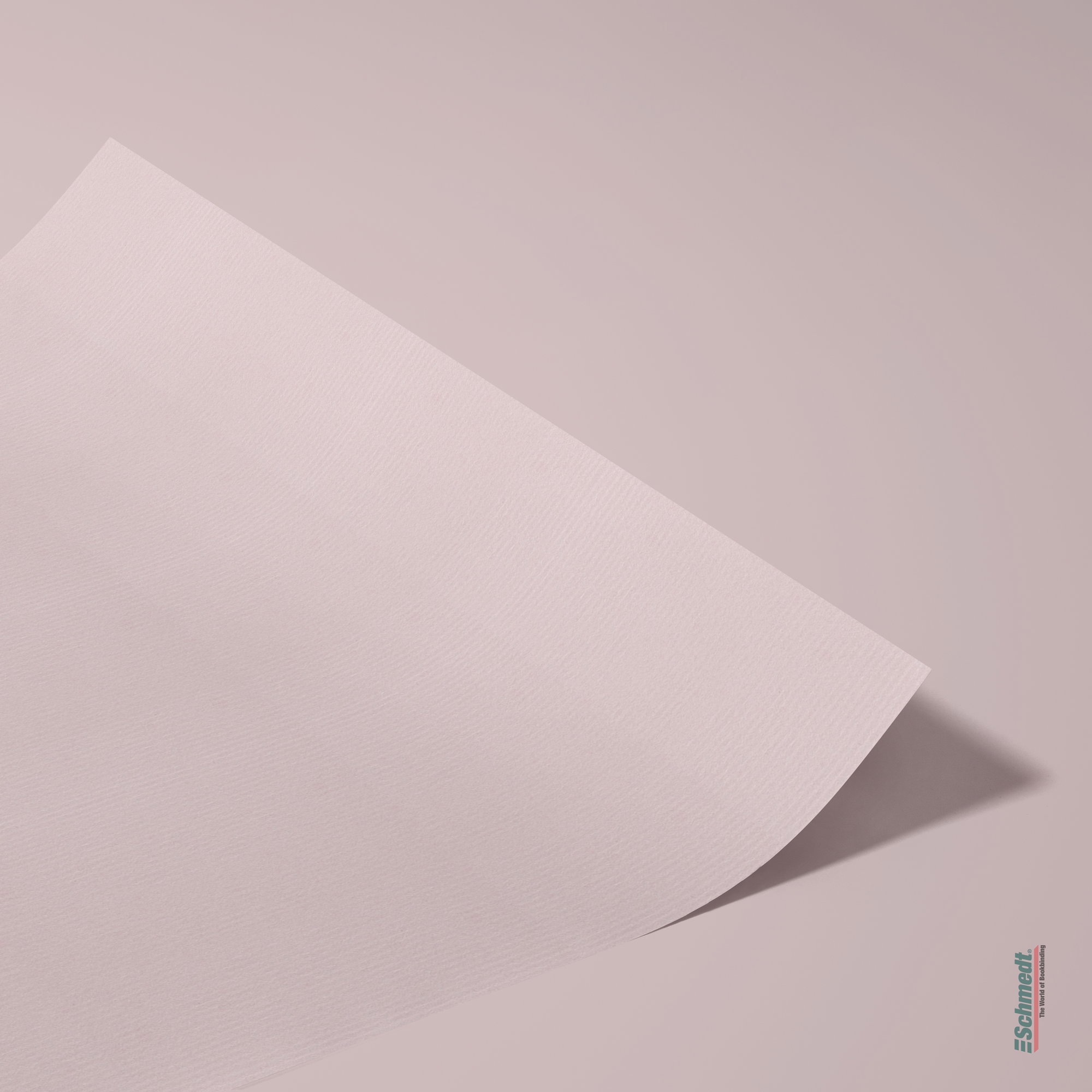 Bugra - deckle-edge paper - Colour 320 - mauve pink - to be used as endpaper or exclusive cover material for books. Also suitable for single... - image-2