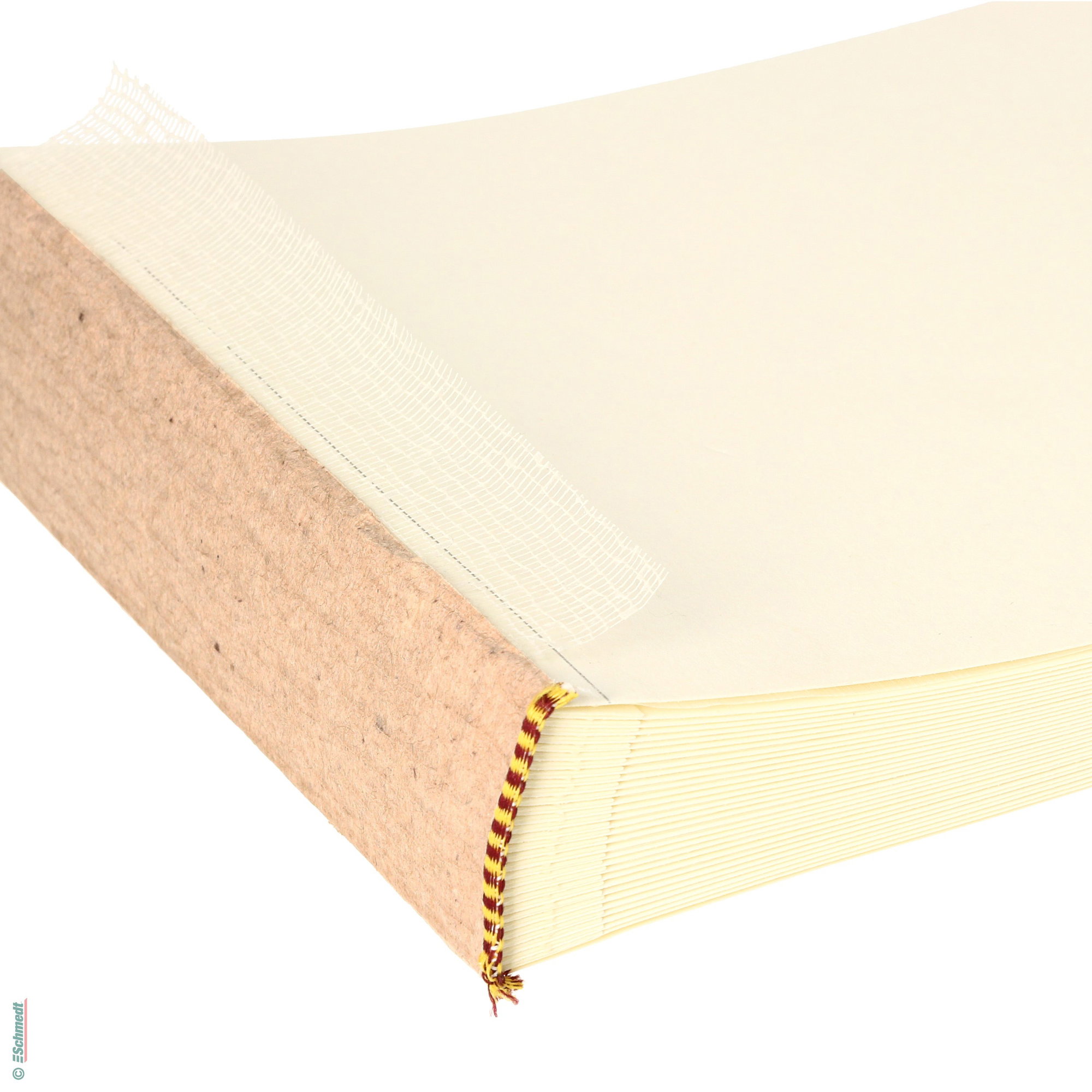 Album photo en blanc - Couleur ivoire - Dimensions 205 x 150 mm (L x H) - Album photo en blanc (vide) pour fabriquer un album photo avec une... - image-2