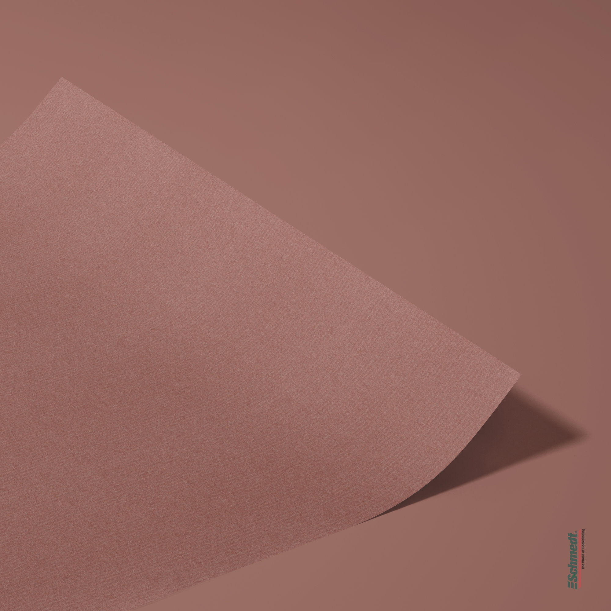 Bugra - deckle-edge paper - Colour 311 - dark red - to be used as endpaper or exclusive cover material for books. Also suitable for single- ... - image-2