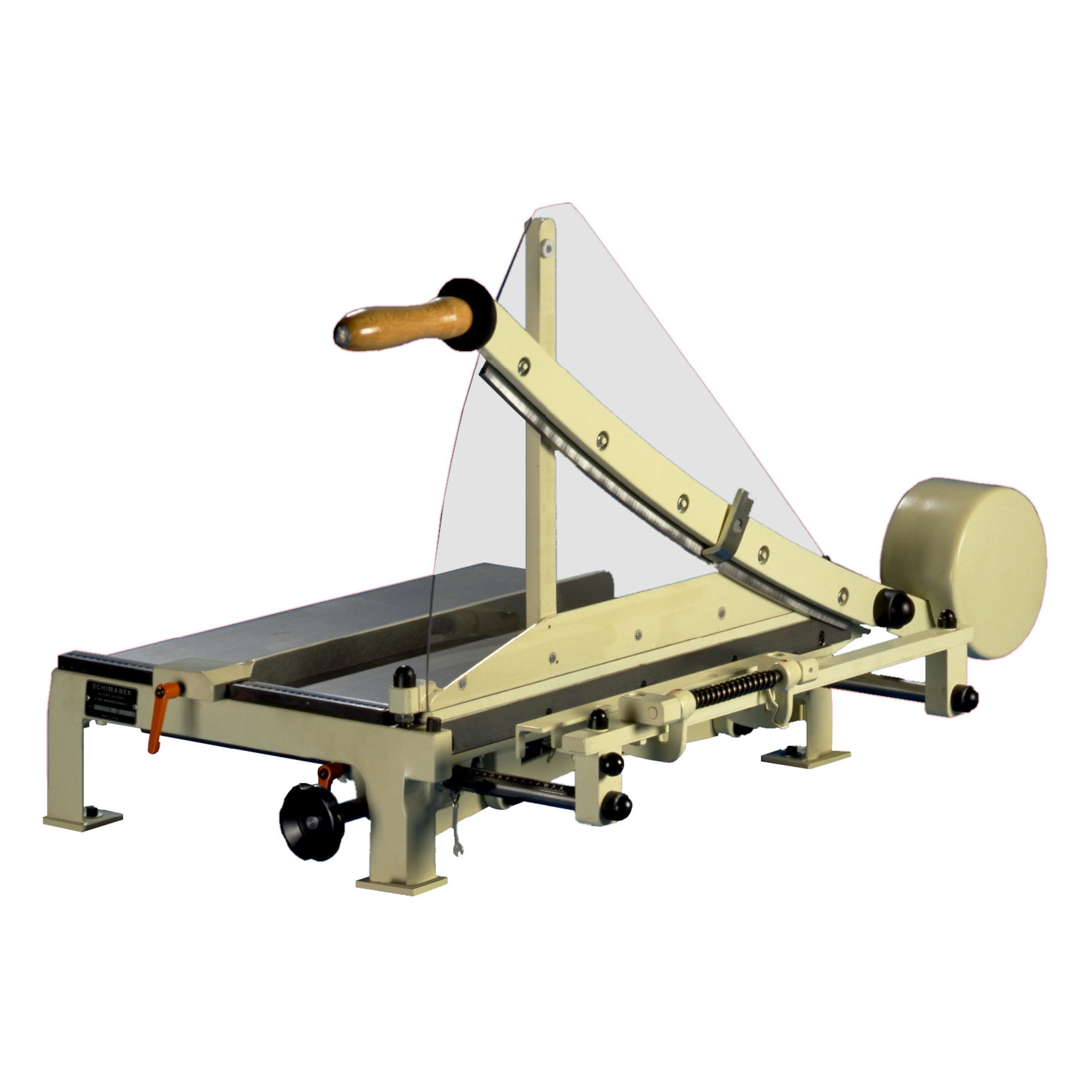 Cizalla para cartones de mesa - con presión automática - Aplicación: para cortar cartón...