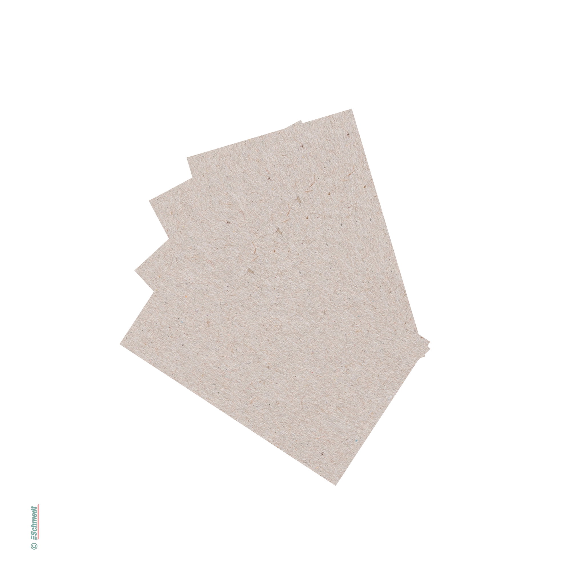 Cartón gris, ligera calidid / venta en hojas - cartón compacto tricapa - Grosor: 2,0 mm - para la confección de libros de tapa dura (cartone... - imagen-2