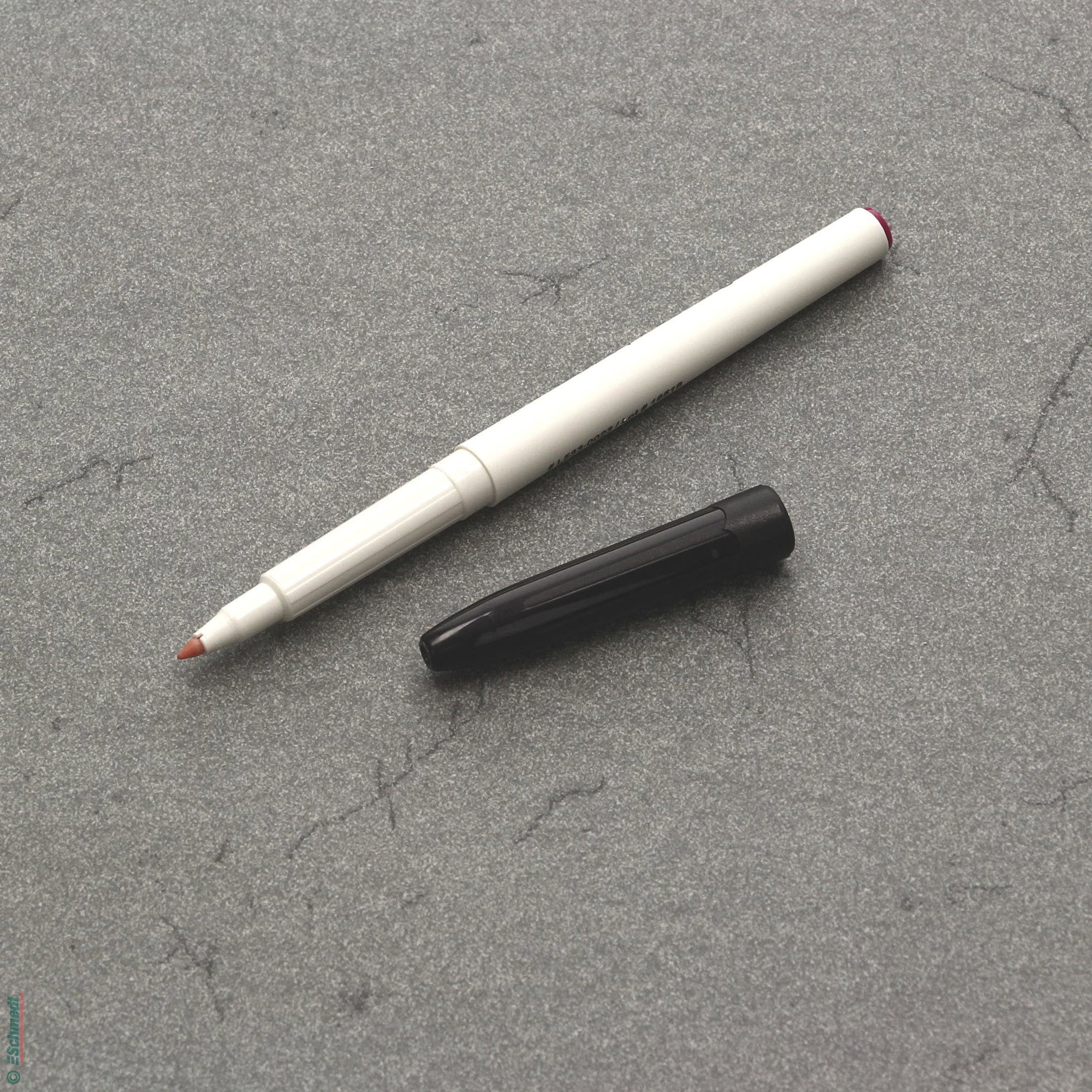 pH testing pen - with phenol red indicator solution - The applied solution changes colour.
• violet = pH value > 6.8
• transparent or yell... - image-2